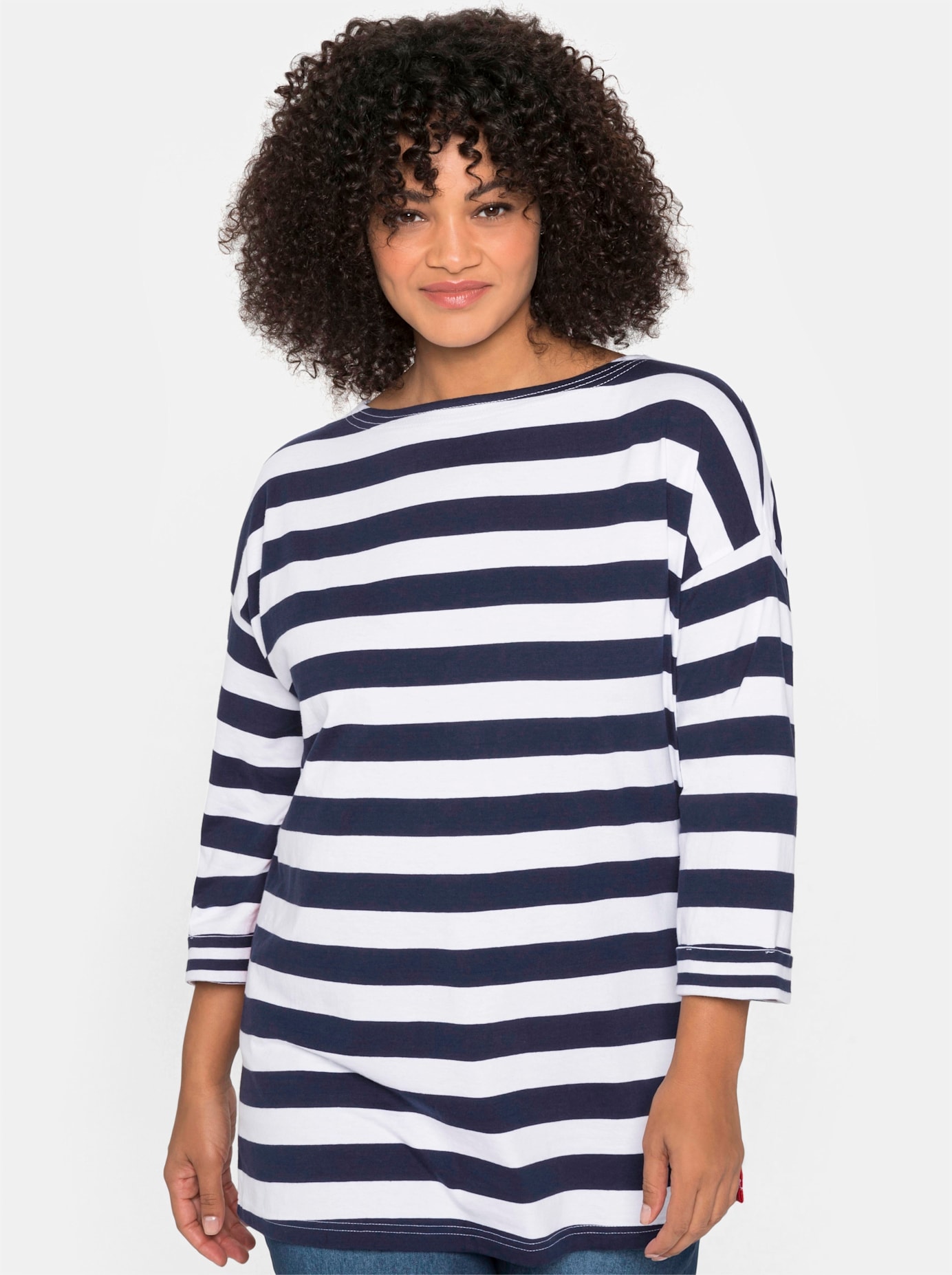 Sheego 3/4-Arm-Shirt »3/4-Arm-Shirt« 1 Stk.