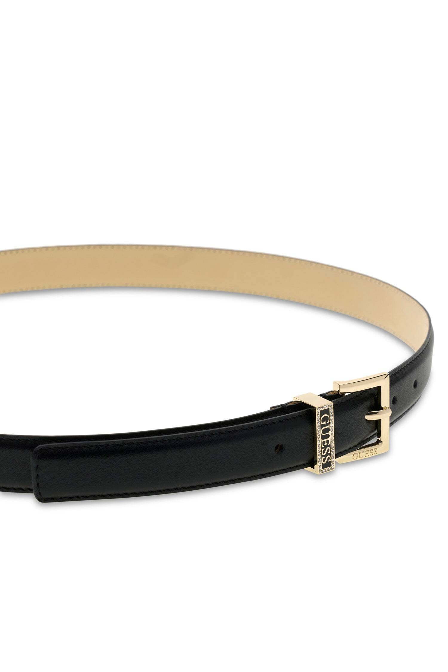 Guess Synthetikgürtel »PANT BELT NT REV & NT ADJ H25« mit Label-Details