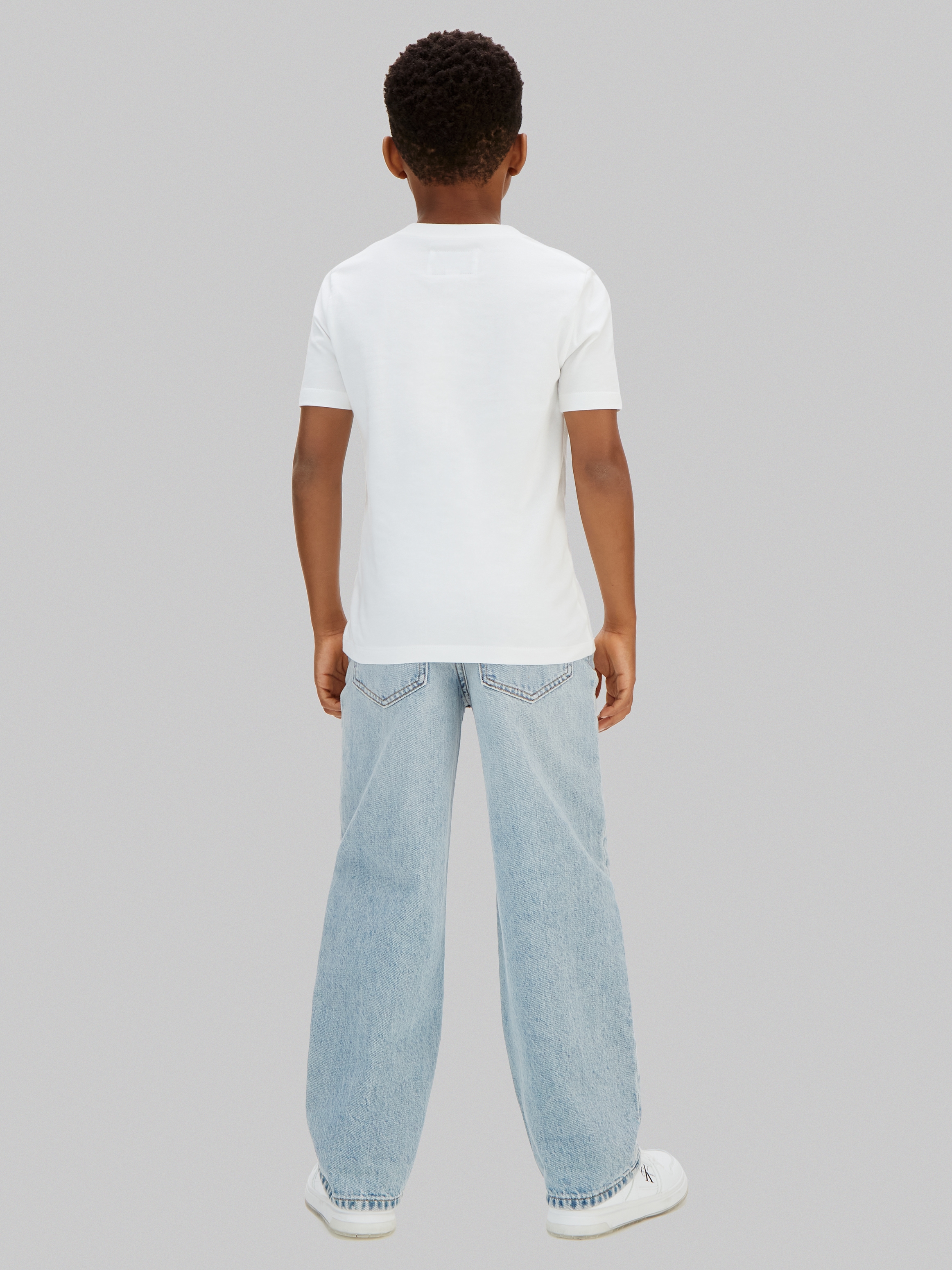 Calvin Klein Jeans T-shirt »LOGO LABEL T-SHIRT« Regular fit für Kinder, mit Logoschriftzug