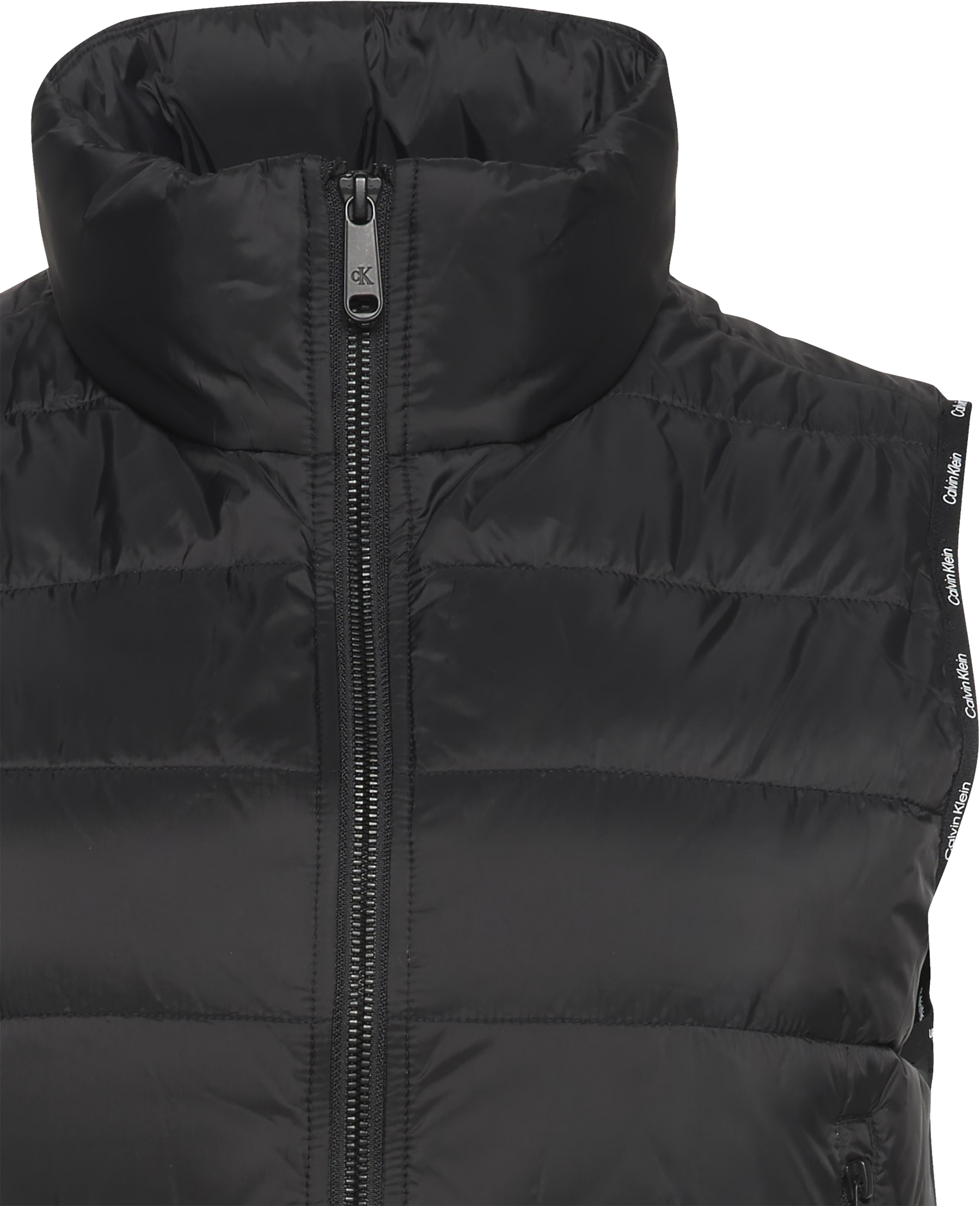 Calvin Klein Jeans Gilet matelassé Stehkragen, kurze Form, leicht wattiert