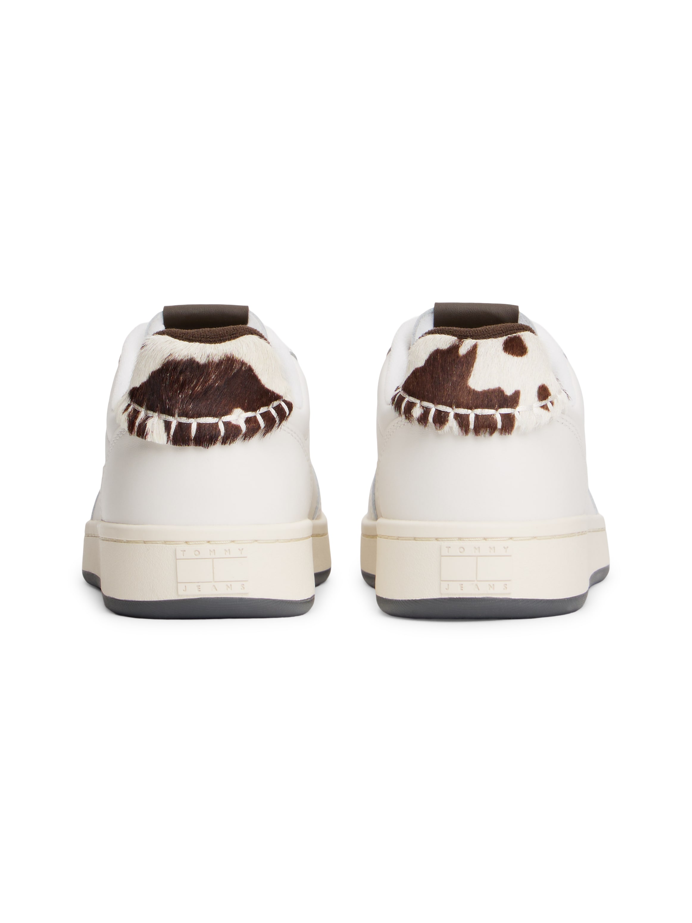 Tommy Jeans Baskets à plateforme »ARCHIVE '98 CALF HAIR TAB«  , chaussure de loisir, chaussure basse, chaussure à lacets avec drapeau logo typique