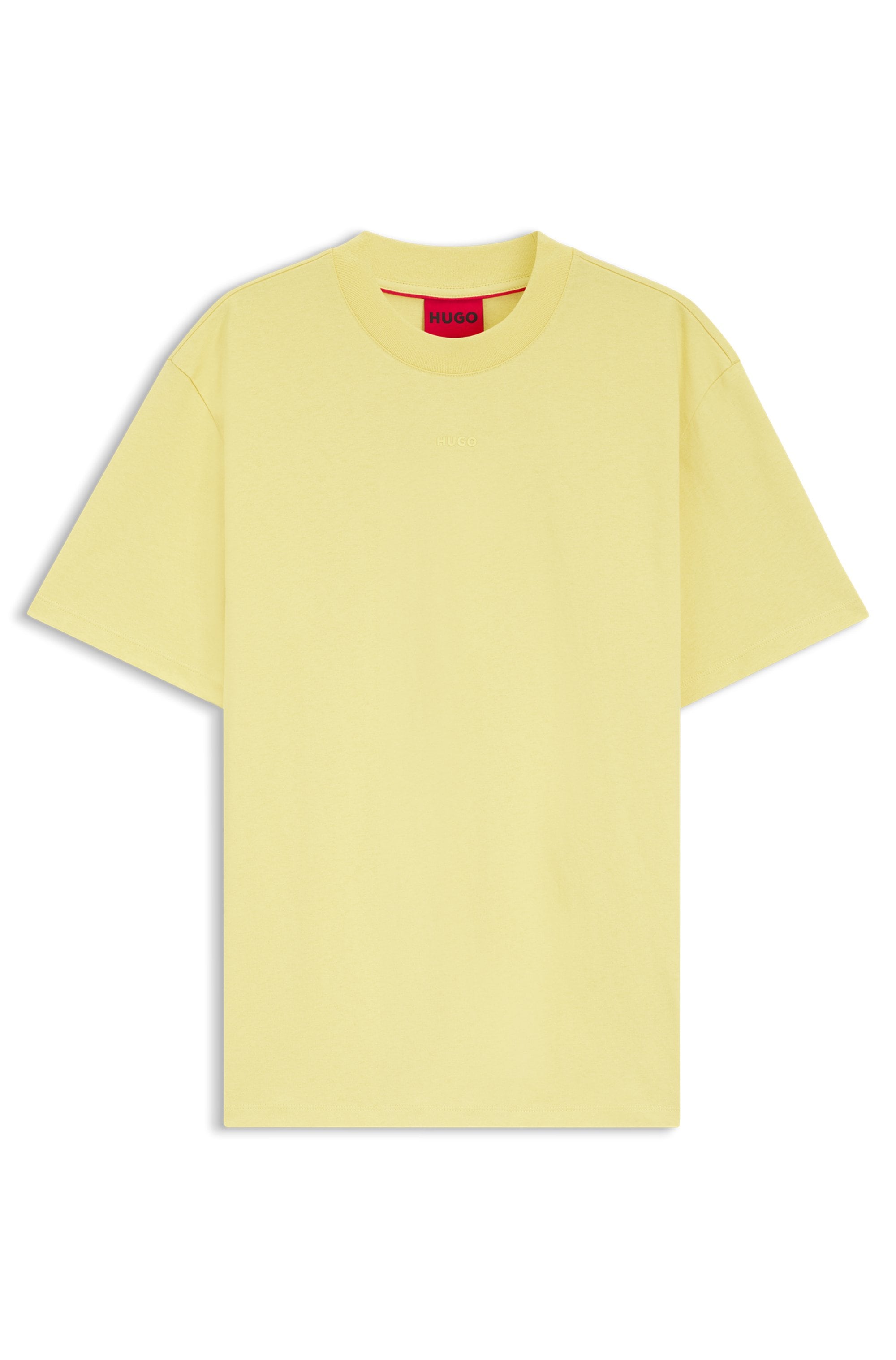 HUGO T-Shirt Rundhalsausschnitt, Relaxed Fit, Logo-Print