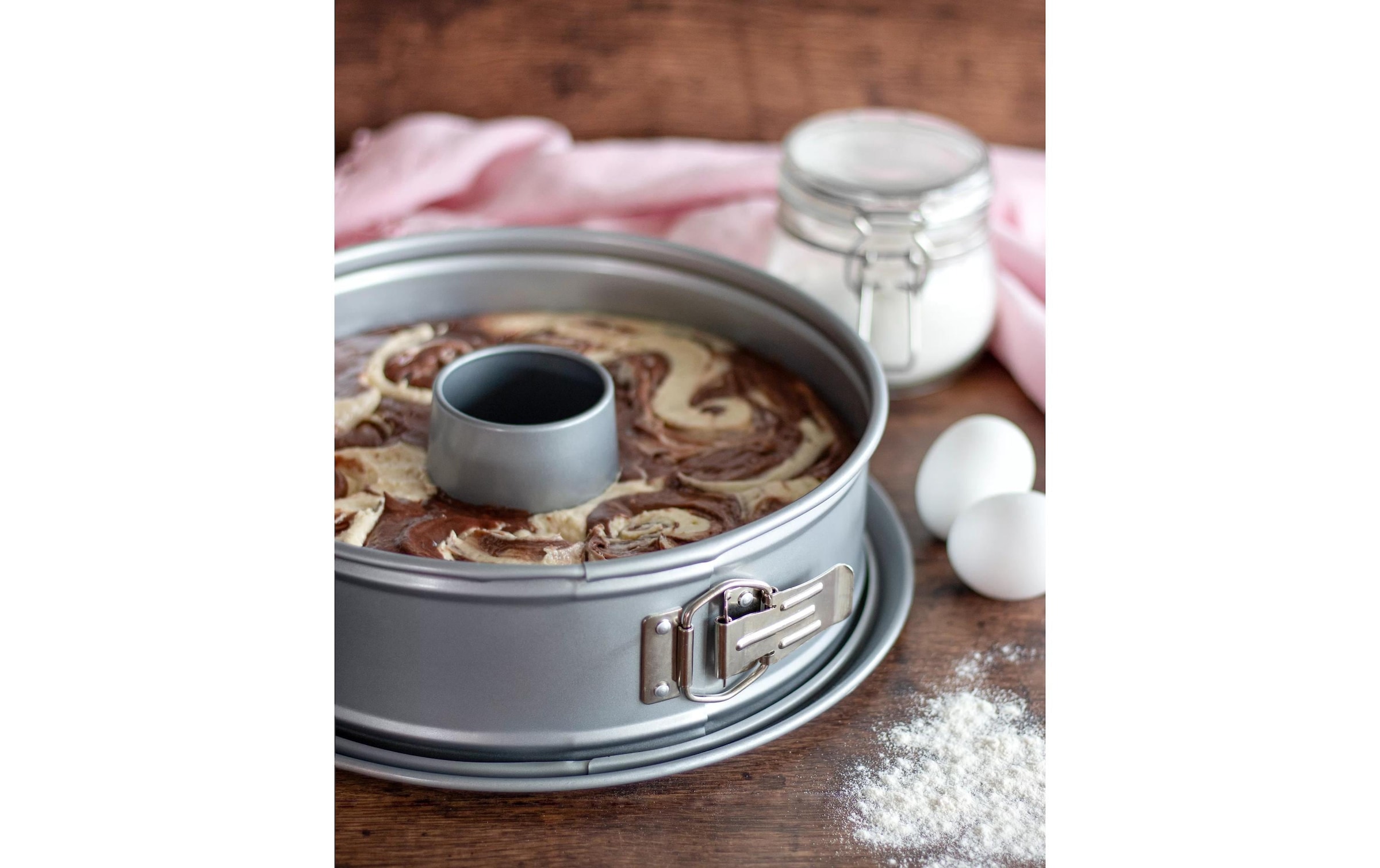 STÄDTER Backform »mit Flach.- und Rohrboden«