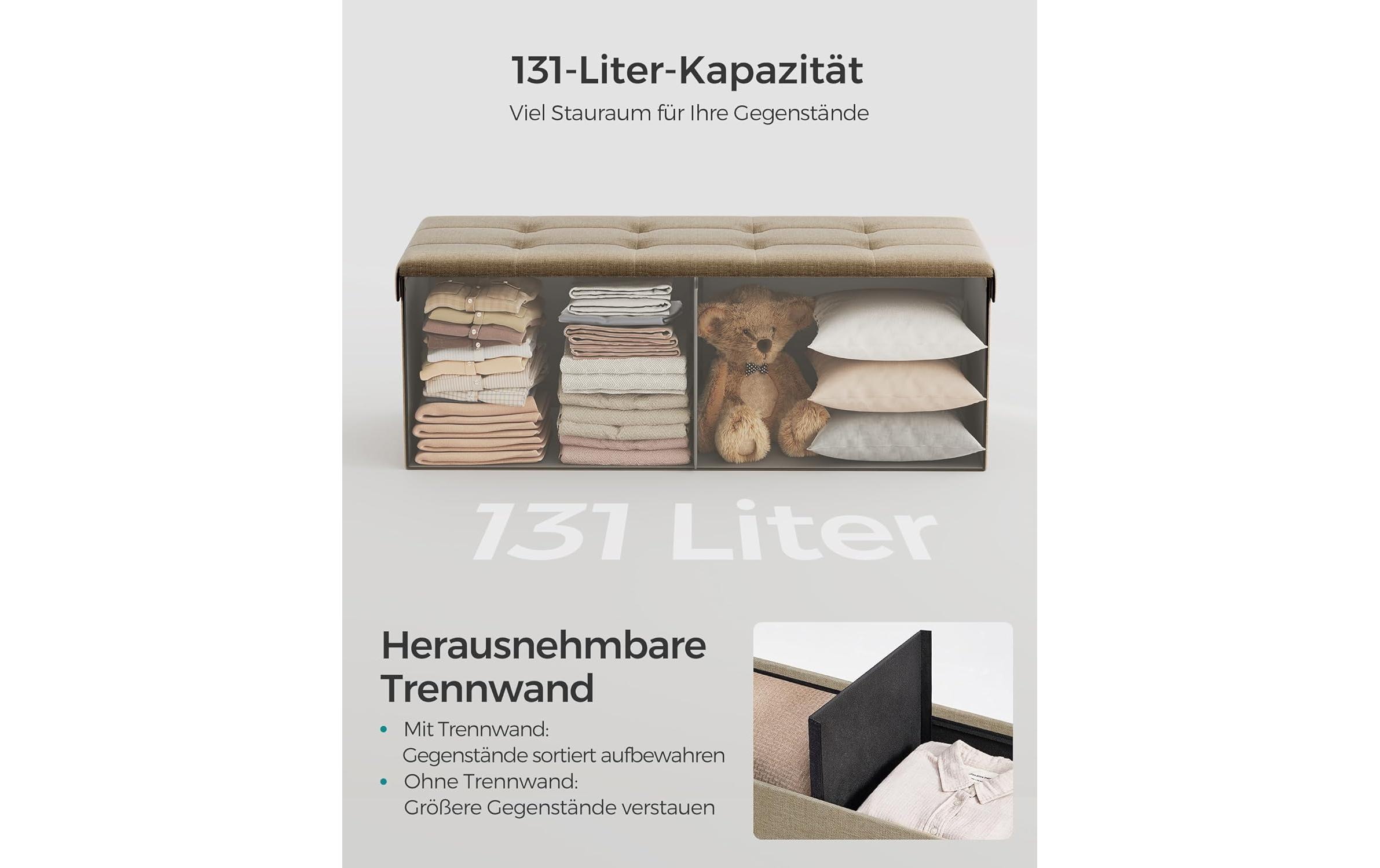 SONGMICS Sitztruhe »Ottomane«