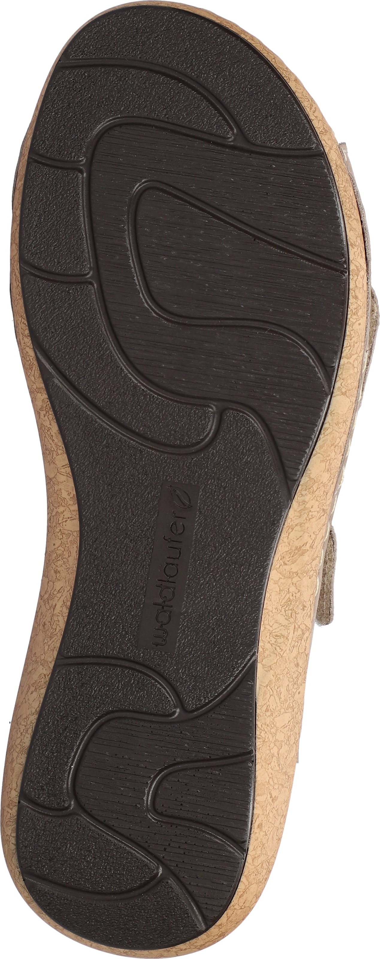 Waldläufer Sandale »K-Heliett«  , chaussure d'été, sandalette, talon compensé, en largeur confort K (= extra large)