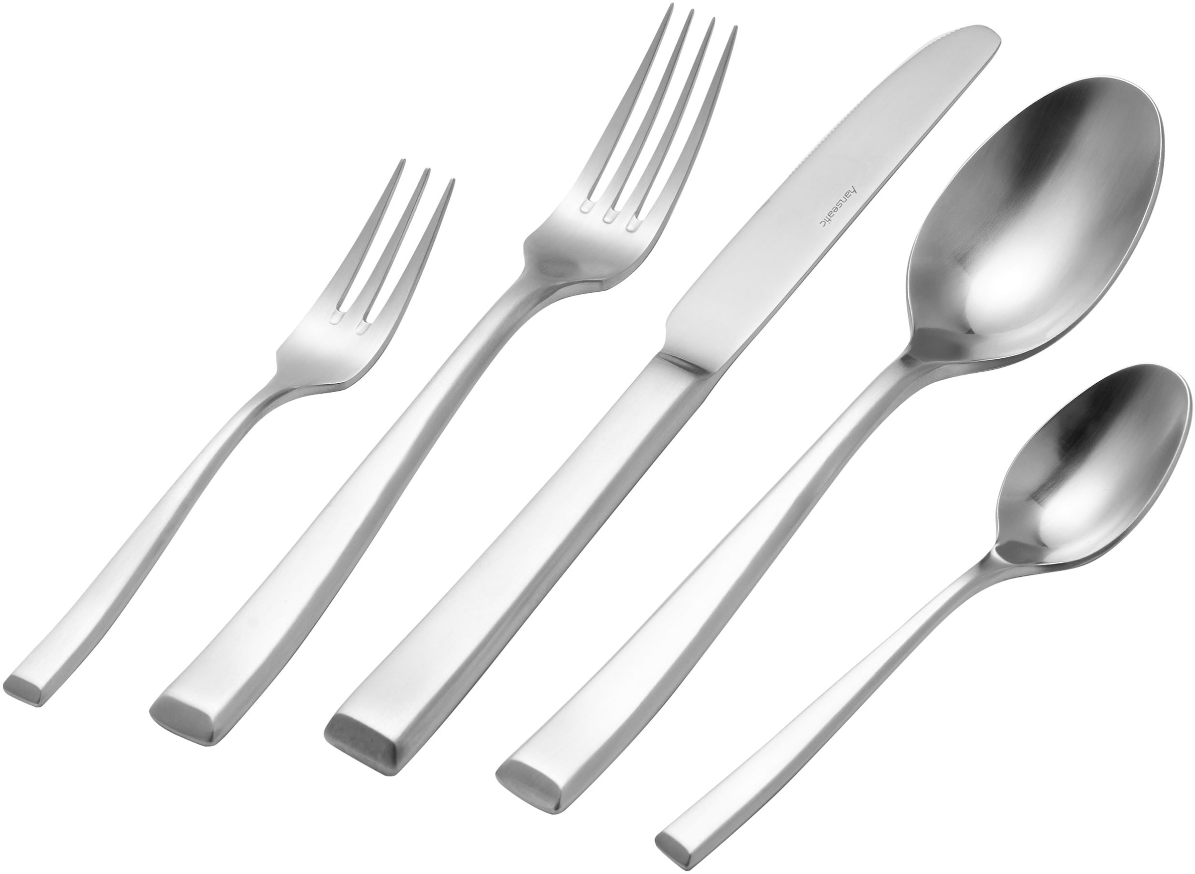 Hanseatic Set de couverts »PREMIUM« verstärktes Material und trapezförmiges Design am Griffende