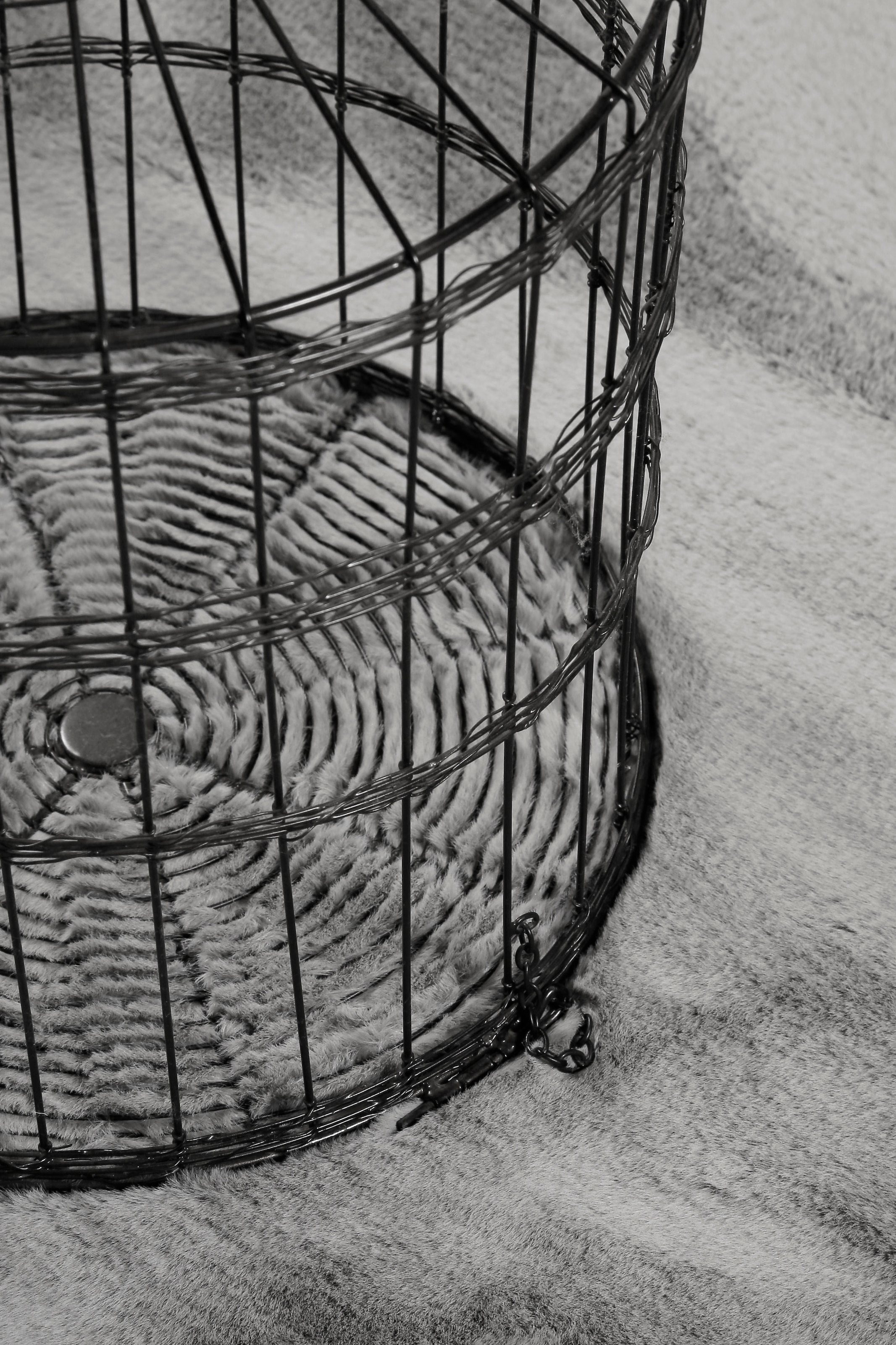 Esprit Tapis à poils longs »Alice  ESP-4377  Kunstfell« Rond 25 mm Höhe Kaninchenfell-Haptik, besonders weich und dicht, für alle Räume