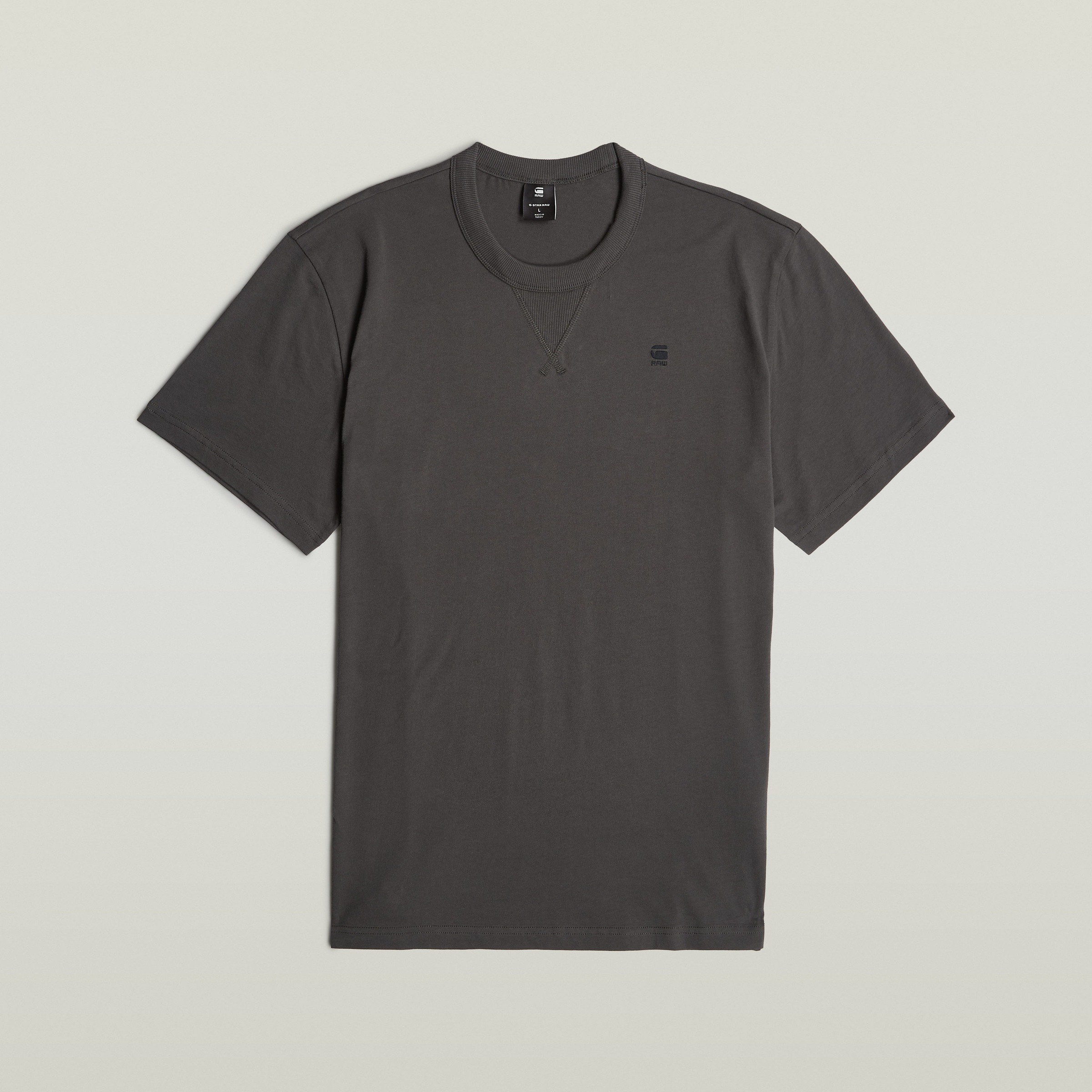 G-STAR T-Shirt »Nifous« Rundhals, mit Rippeinsatz