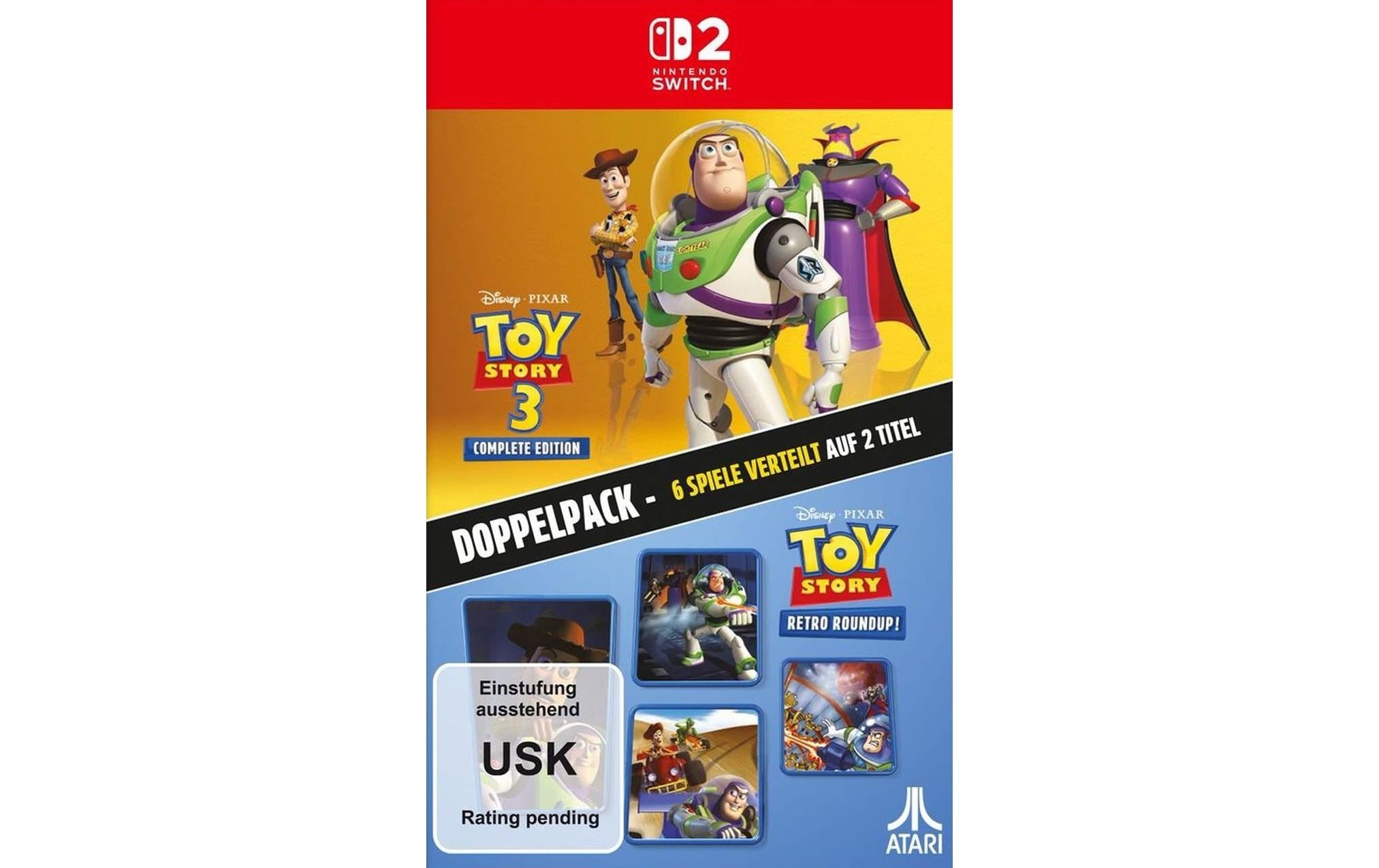  Logiciel de jeu »Atari Games Toy Story 3 Complete + Retro Roundup! [NSW2] (Box)« Nintendo Switch 2