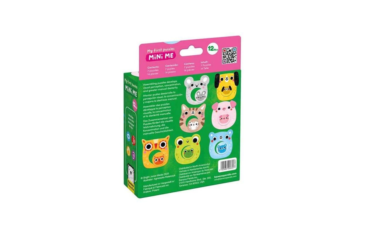   Puzzle »Banana Panda My First Mini Me Pappe 14 Teile« Multilingual