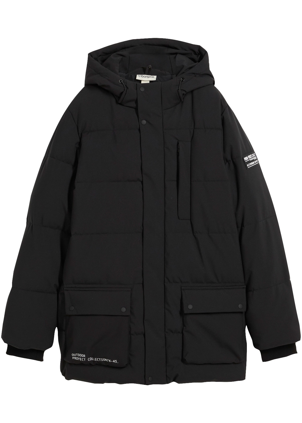 bonprix Veste matelassée für Jungen, mit sportiven Details, im Casual-Stil