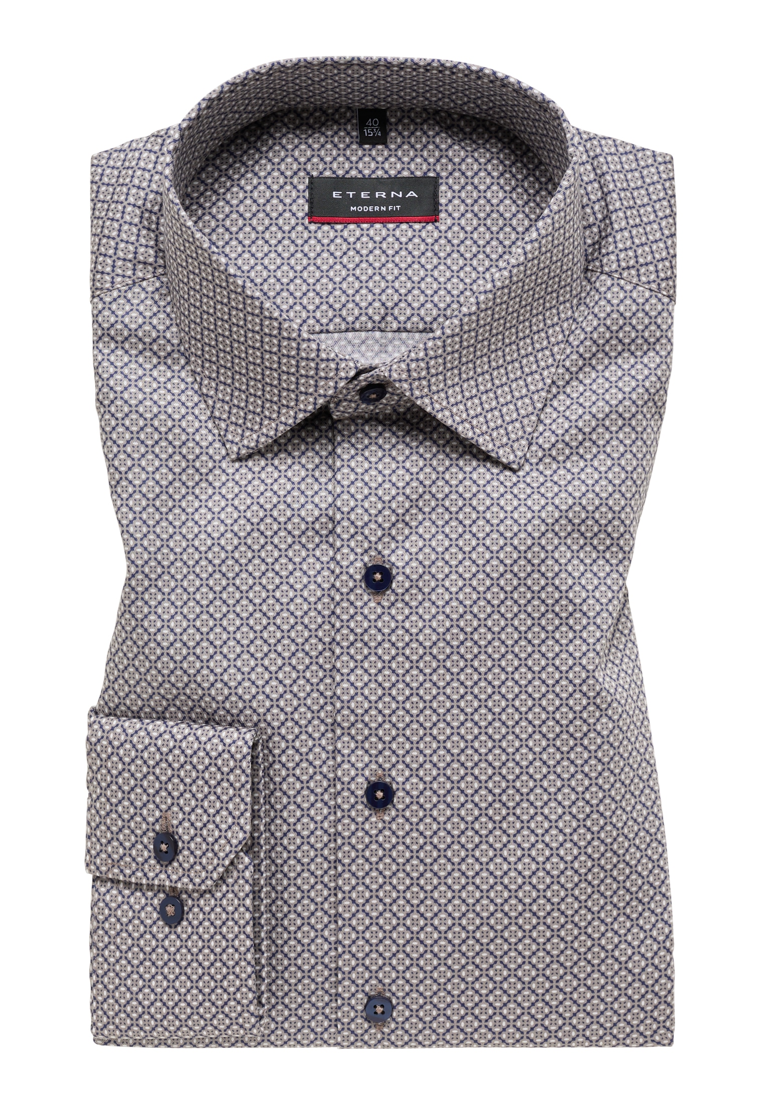 Eterna Chemise à manches longues »MODERN FIT« NON IRON (bügelfrei)