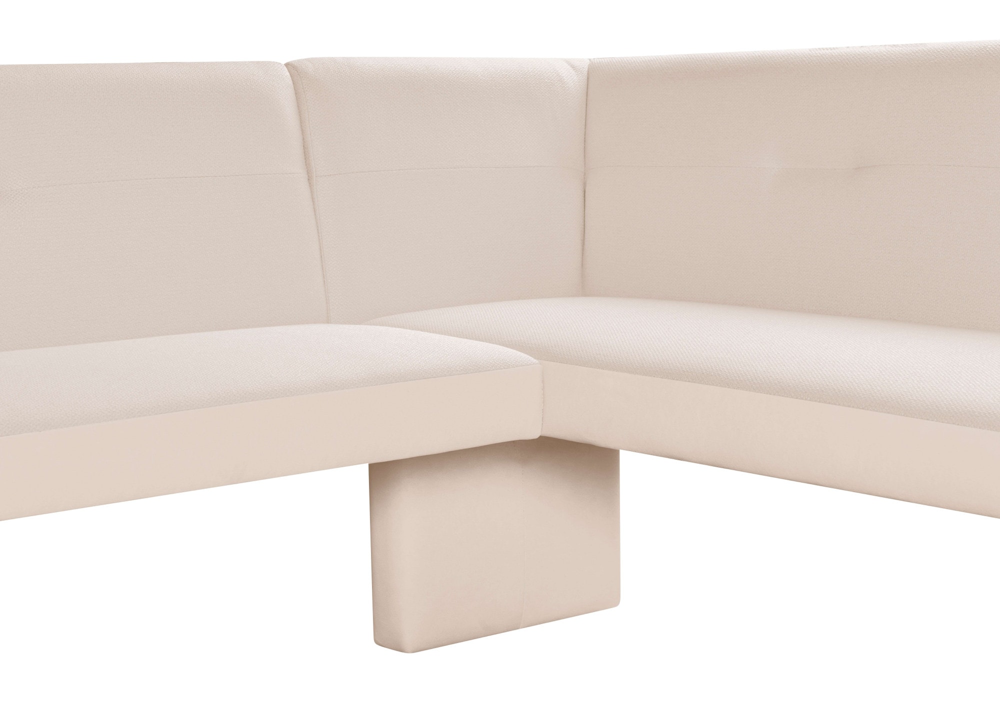 GOODproduct Eckbankgruppe »Bruna Essecke, Sitzgruppe, Eckbankgruppe, Küchenbankgruppe« Set, 4tlg, 4 tlg. tlg. Stuhl: 360° drehbar (Rückst.), 2-Stoff-Design. Wellenfederung Eckbank