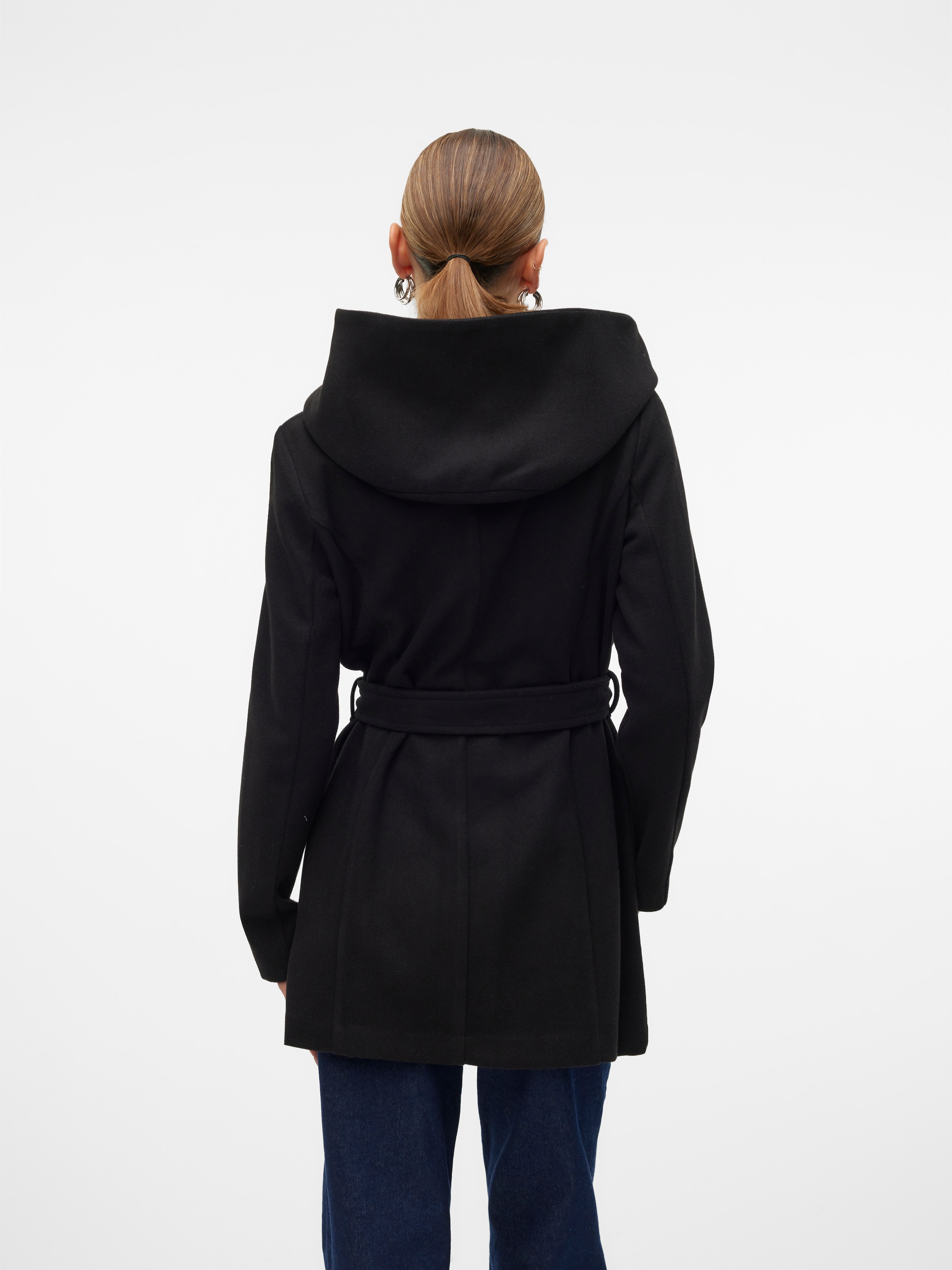 Vero Moda Langjacke »VMPOPLIVA JACKET GA BOO« mit Kapuze