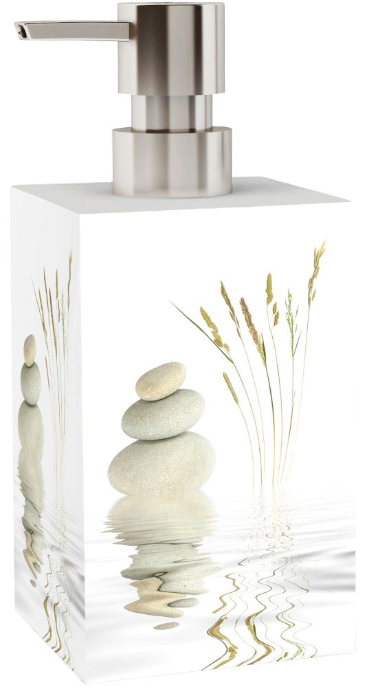 Sanilo Badaccessoire-Set »Balance« bestehend aus WC-Sitz, Badteppich, Stöpsel, Seifenspender, WC-Bürste