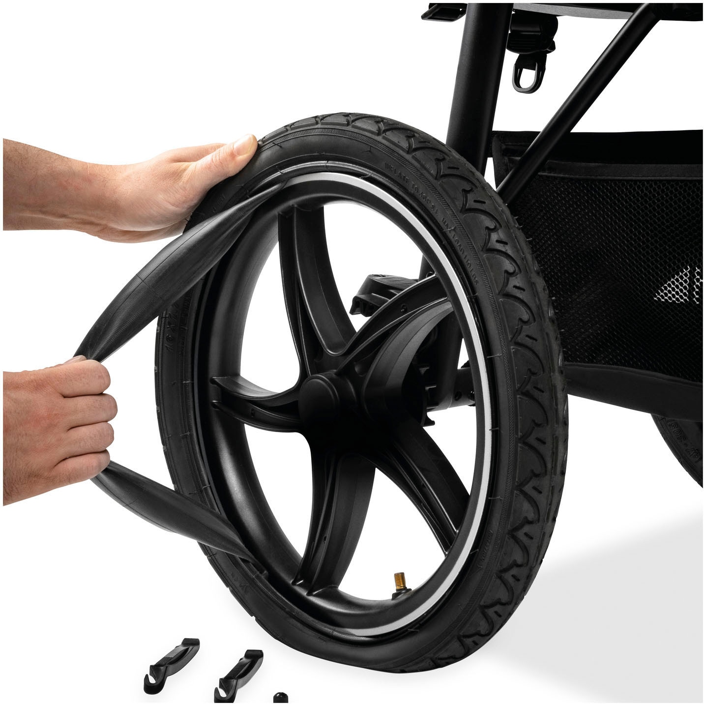 Hauck Kit de réparation des pneus »Pushchair Repair Kit 3W« für Dreirad-Buggys