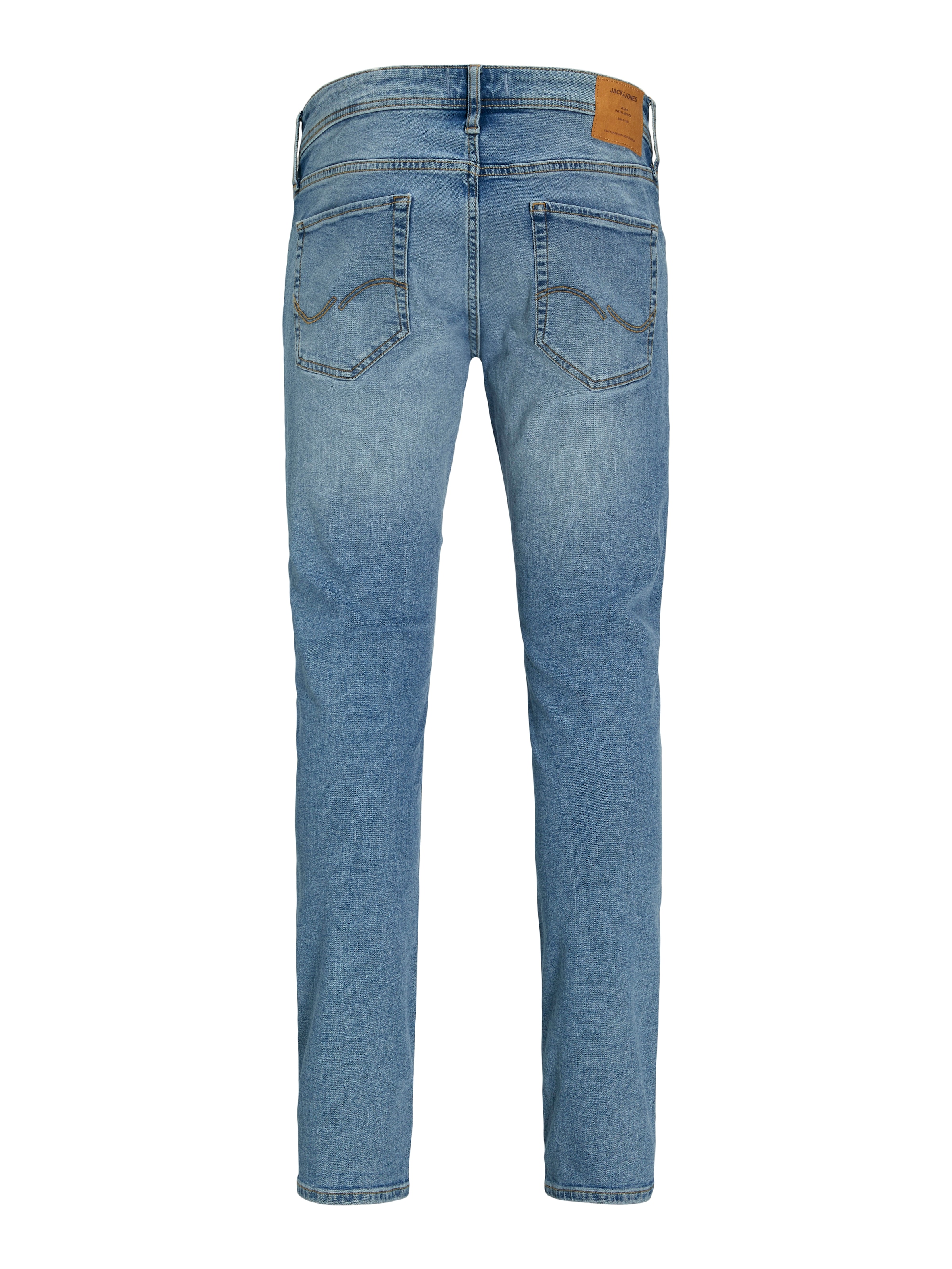 Jack & Jones »JJIGLENN Jeans mit schmaler Beinform und Stretch für Komfort« Denim/Jeans, modisch, slim fit, Baumwollmischung