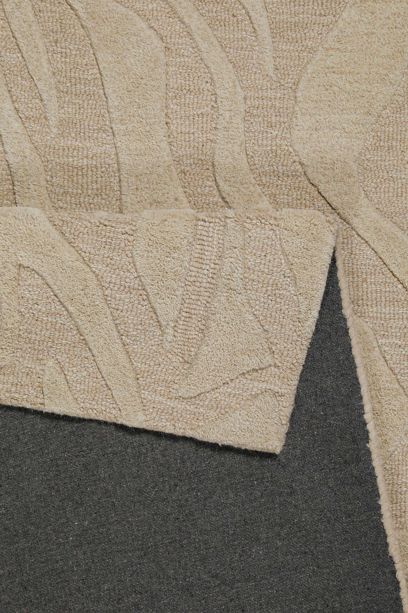 Wecon home Tapis »Lior« Rectangulaire 10 mm Höhe Wollteppich, abstrakt, hochwertig, handgetuftet, robust, modern