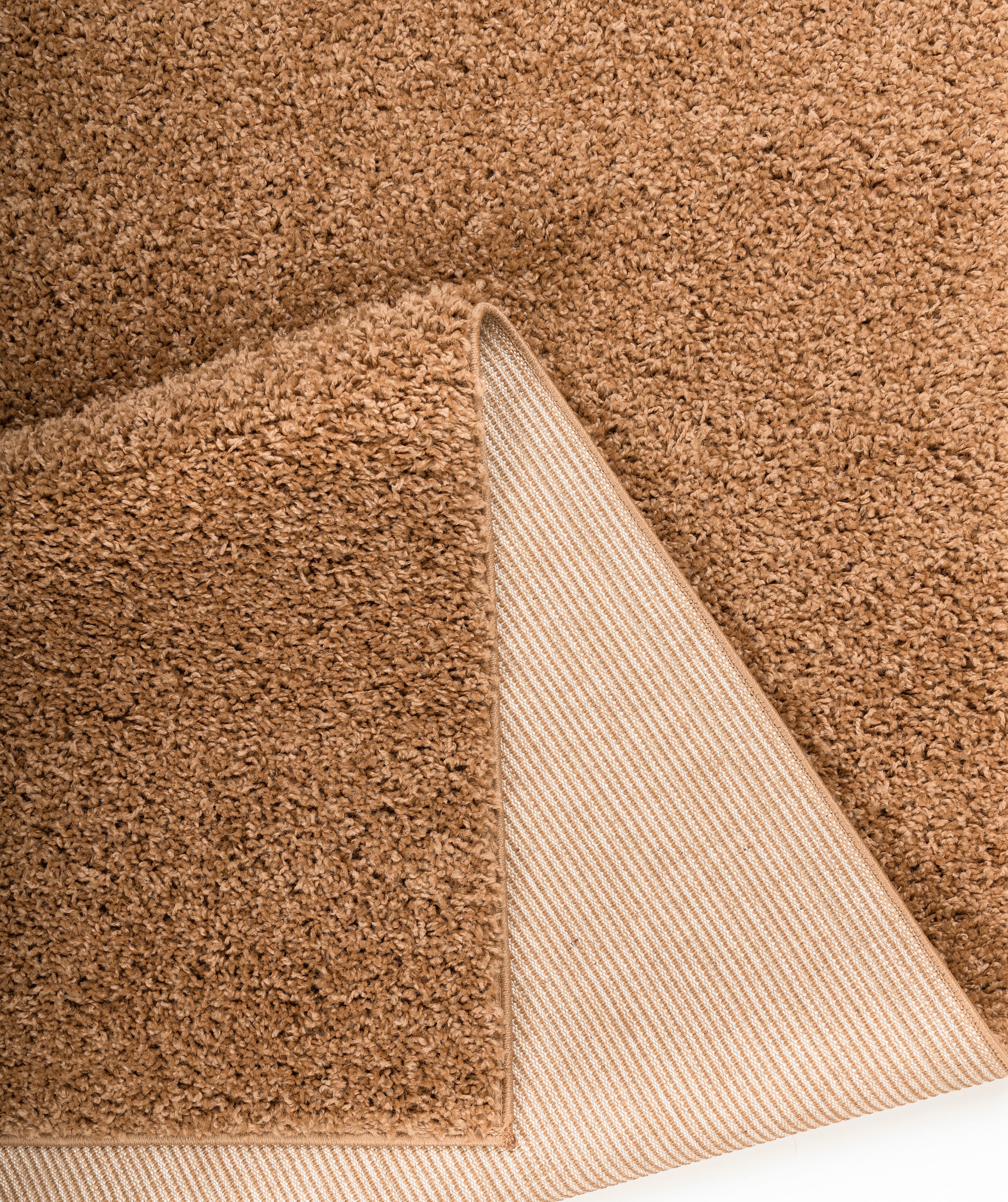 Bruno Banani Bordure de lit »Shaggy Soft« Höhe 30 mm 3 cuis tlg. gewebt, Uni-Farben, besonders weich, Bettvorleger, Läufer-Set