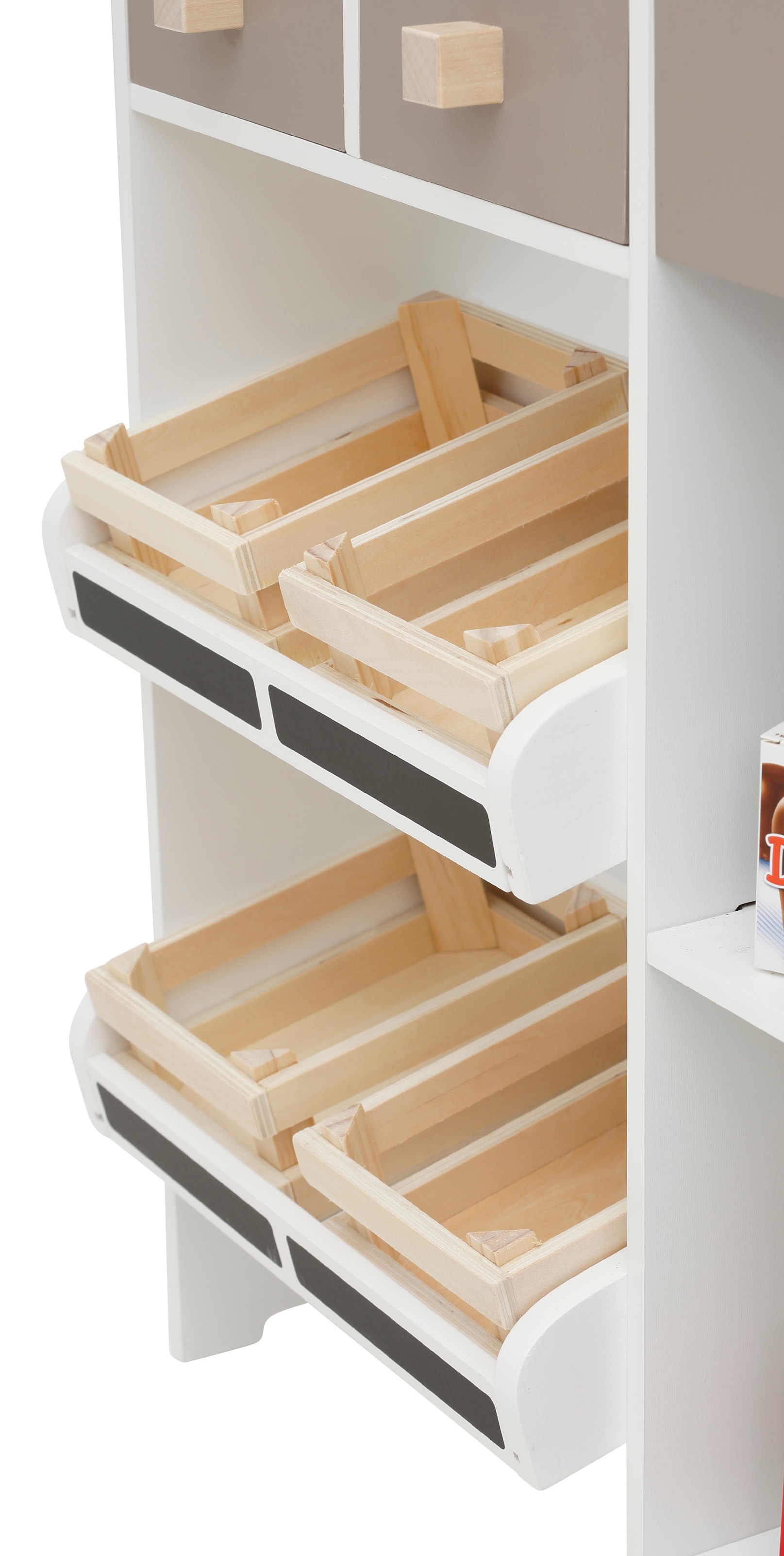 Tanner Kaufladen »Supermarkt aus Holz« inkl. Markenminiatur-Faltschachteln; FSC® - schützt Wald