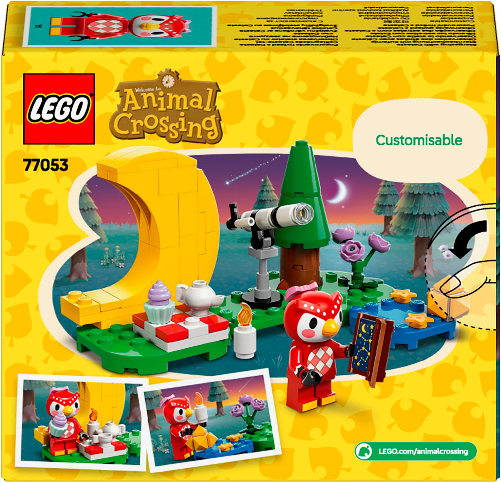 LEGO® Pions de construction »Sternbeobachtung mit Eufemia (77053), LEGO Animal Crossing« Made in Europe