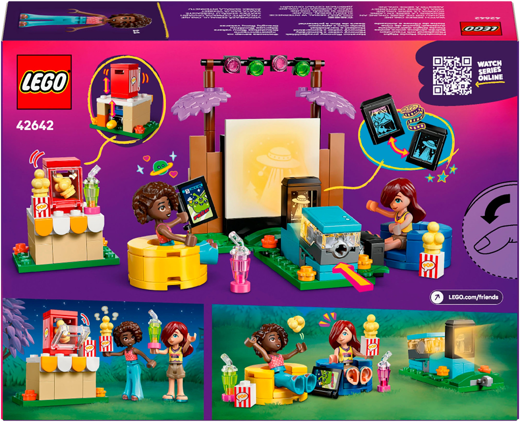 LEGO® Pions de construction »Filmabend mit Freunden (42642), LEGO Friends« Made in Europe