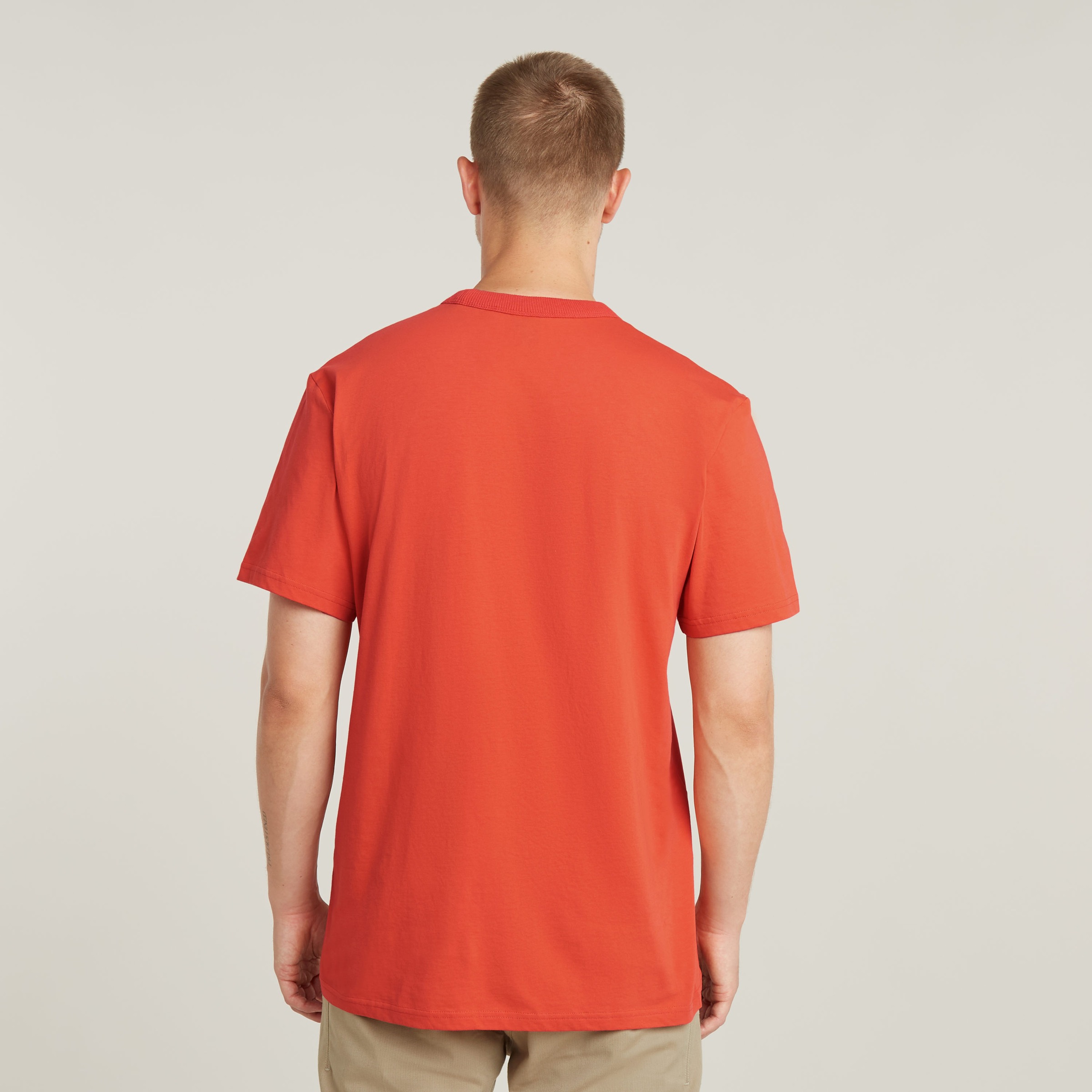 G-STAR T-Shirt »Nifous« Rundhals, mit Rippeinsatz