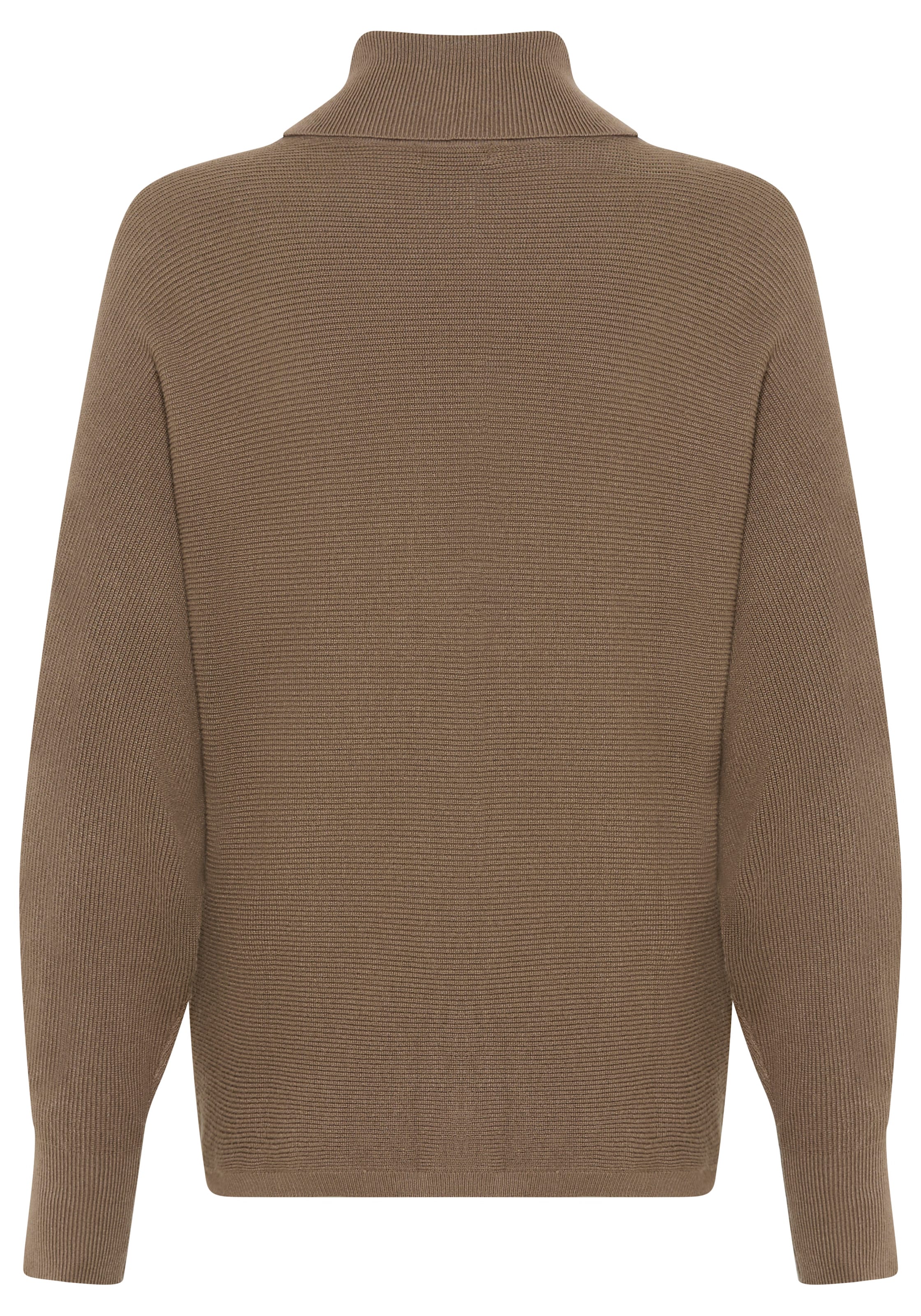 Bruno Banani Rollkragenpullover mit Wickel-Optik - NEUE KOLLEKTION