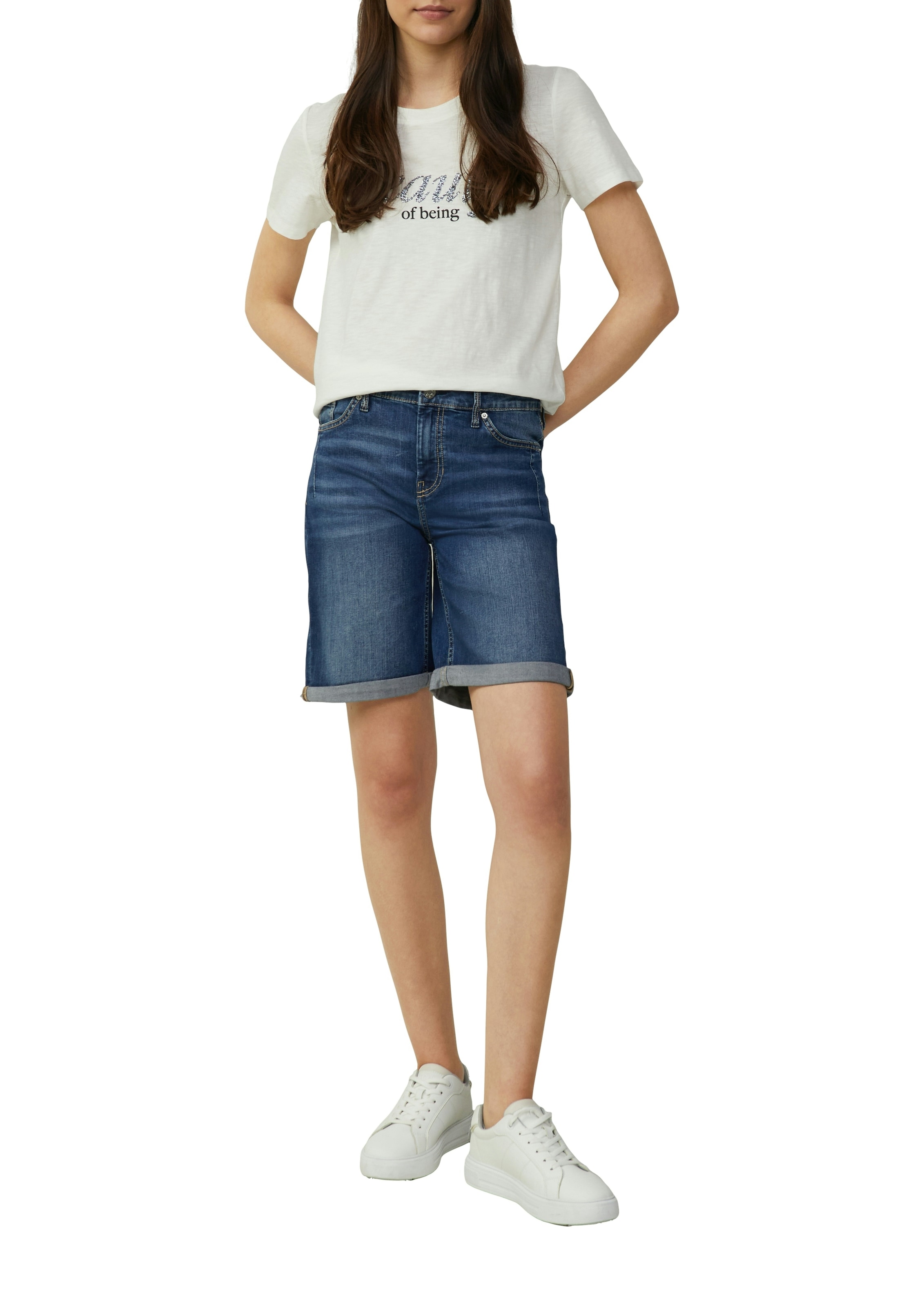 s.Oliver Short en jean style 5 poches