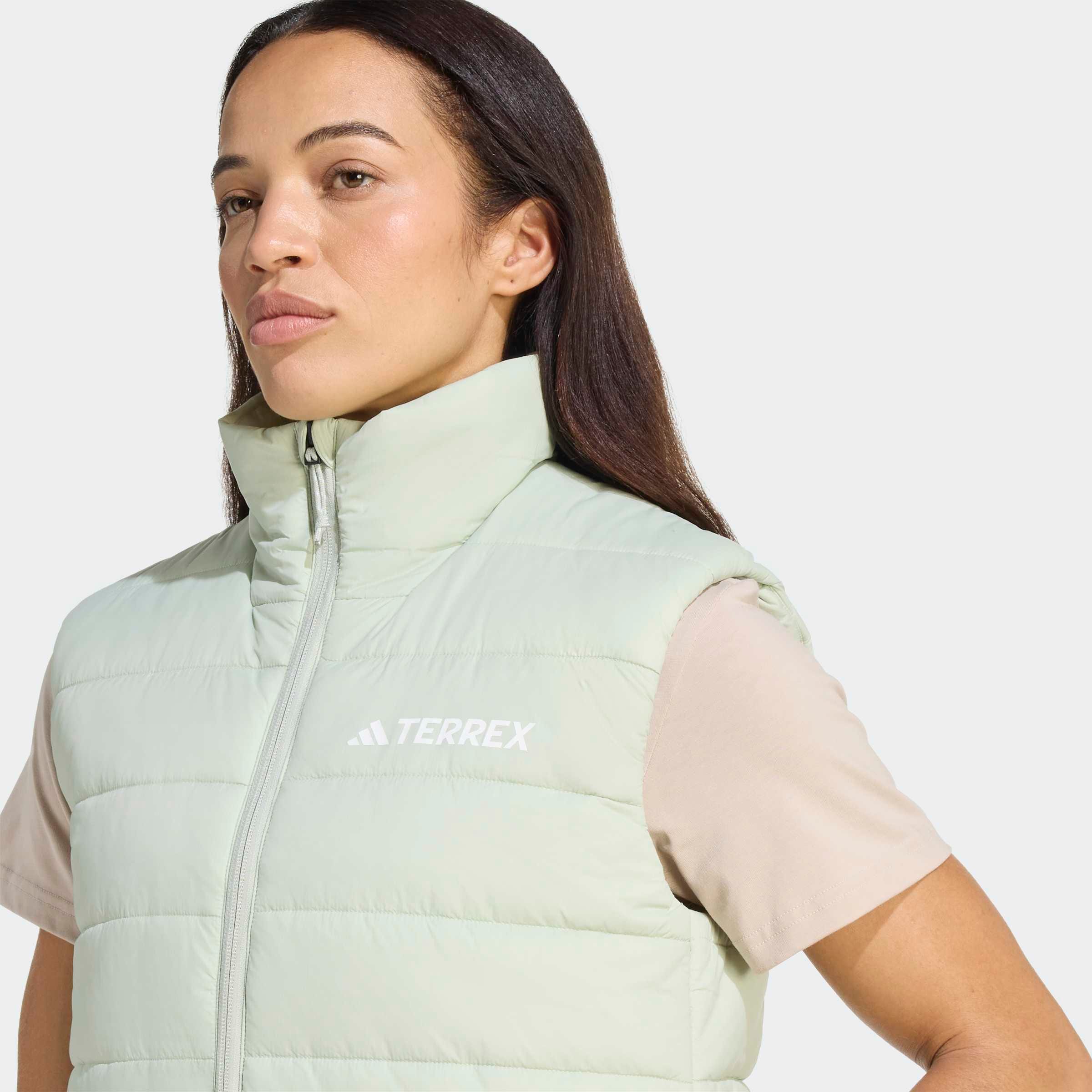 adidas TERREX Funktionsweste »W MT ESS PAD V« für Sportmode und Outdoormode, mit Reissverschluss, aus Kunstfaser