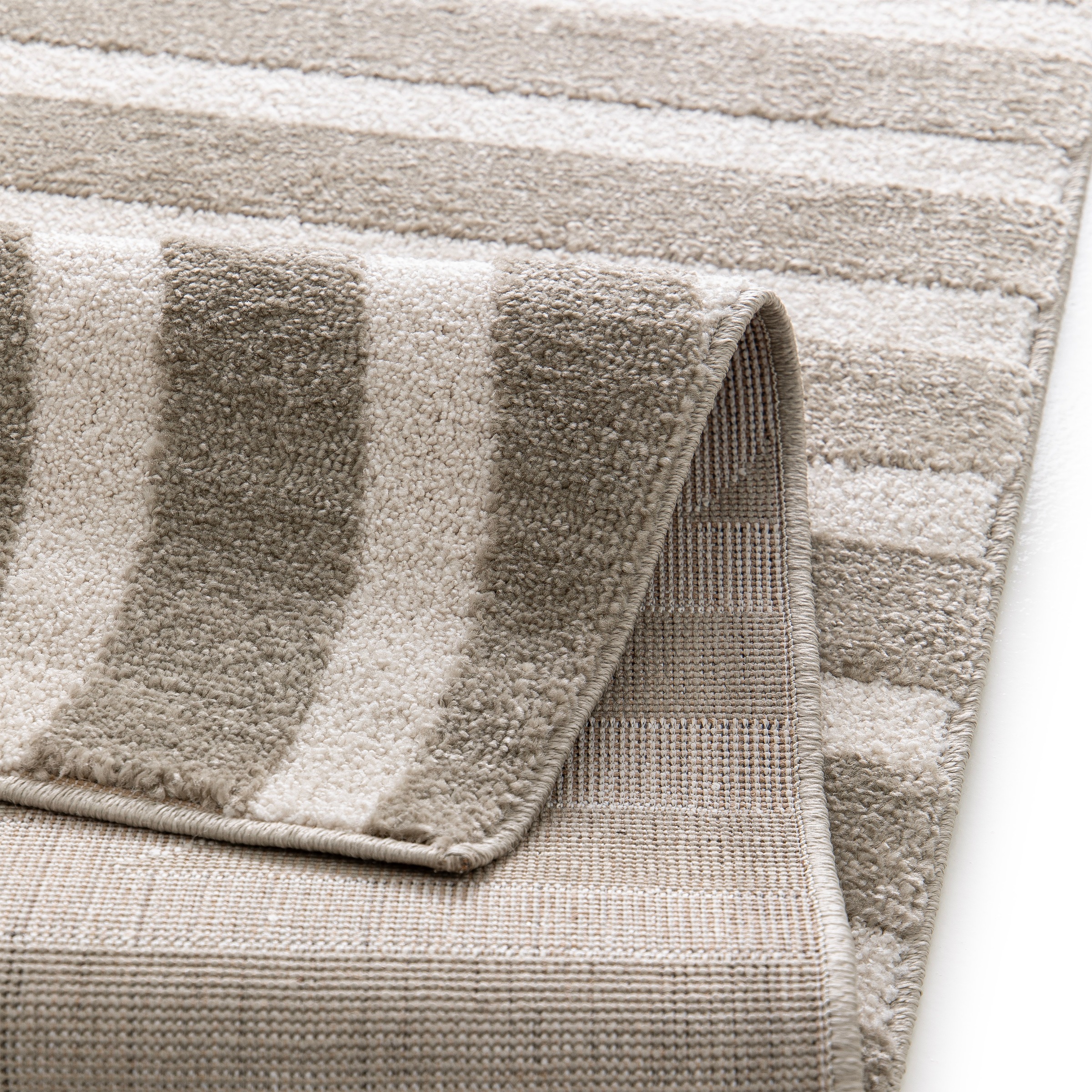 GOODproduct Tapis »Rubi, Supersoft, 3D- Design, weiche Haptik« Rectangulaire 9 mm Höhe velours ras doux, facile d'entretien, salon, salle à manger, chambre