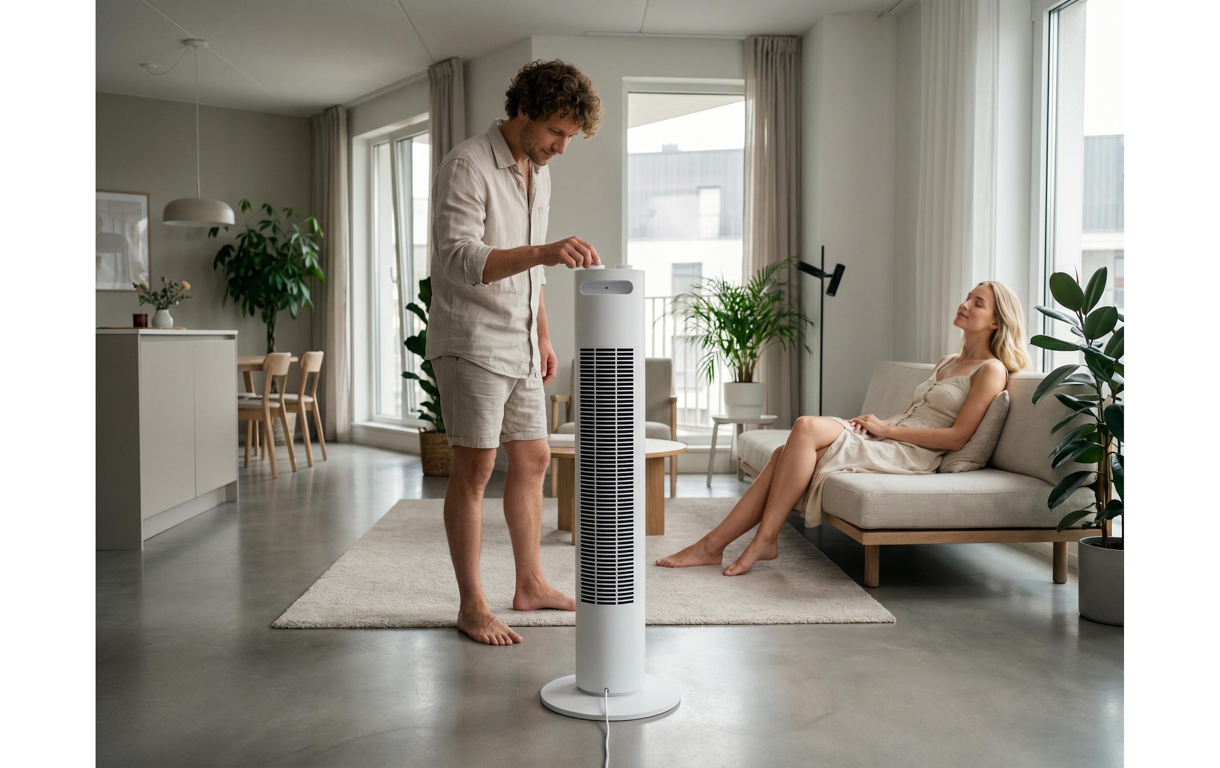 FURBER Turmventilator »Vayu-Torre«