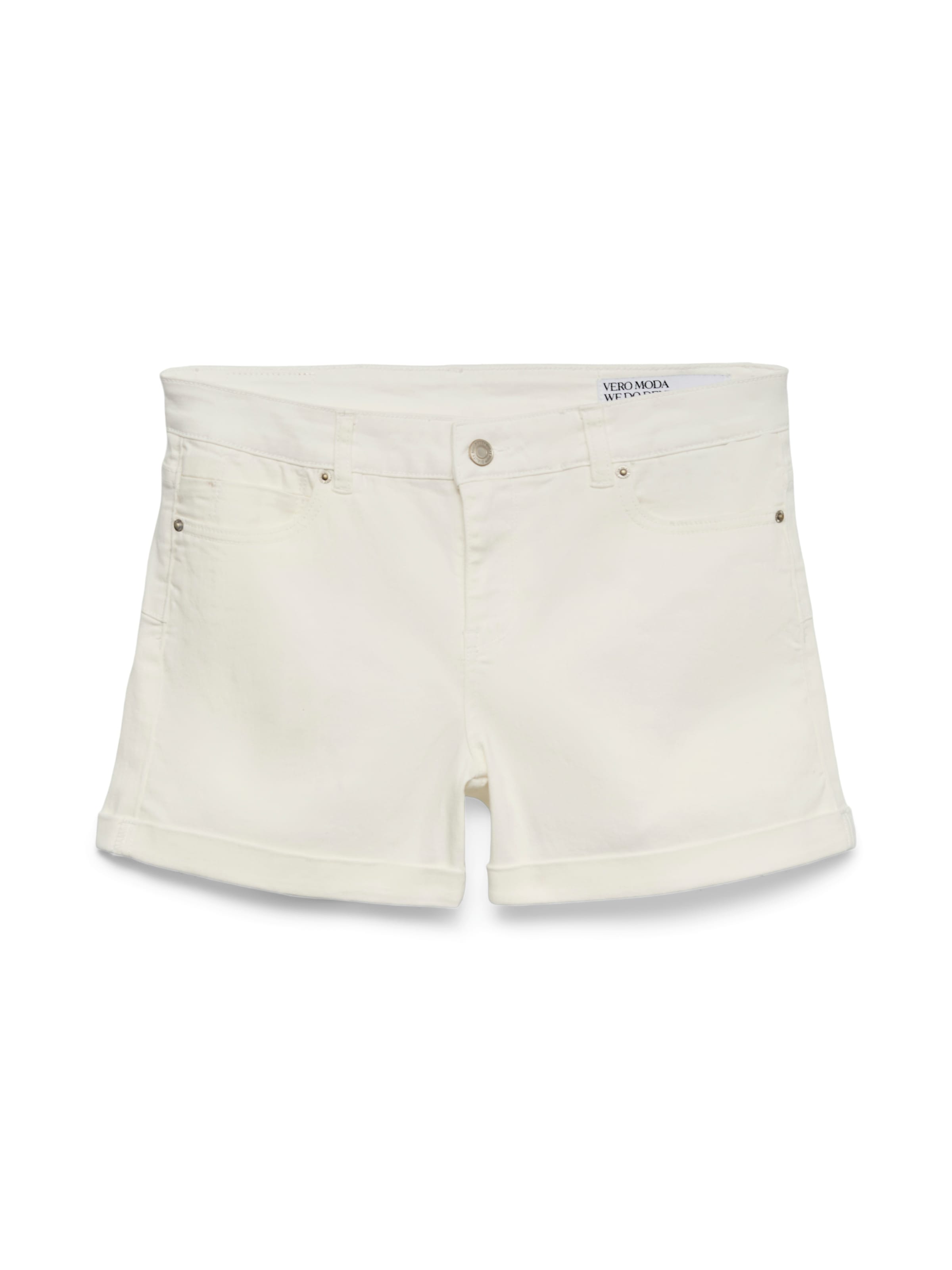 Vero Moda Short en jean »VMLUNA MR FOLD SHORTS MIX GA NOOS« mit Umschlagsaum
