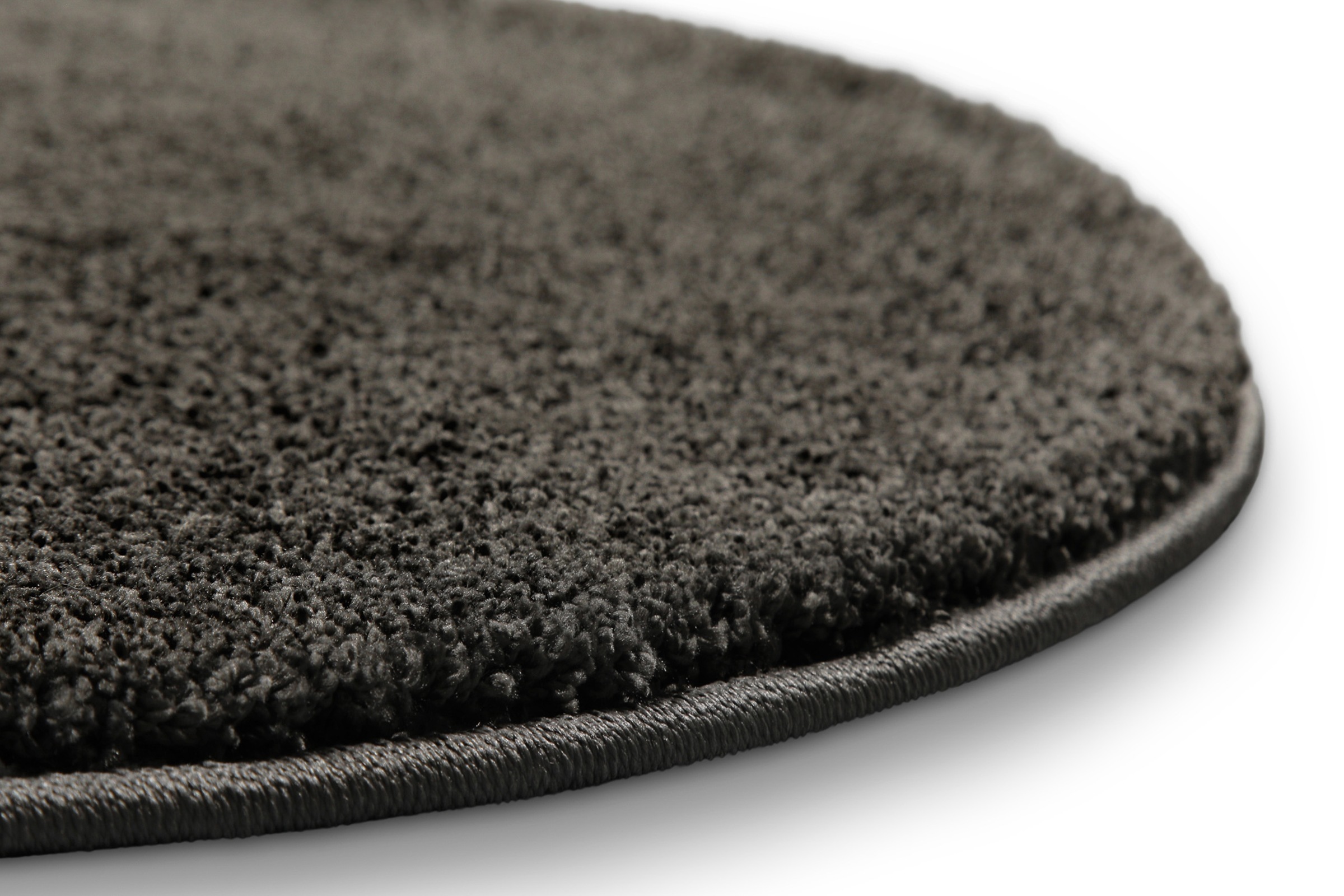 Wecon home Basics Tapis à poils longs »Nova« Rond 25 mm Höhe Shaggy, gewebt, robust, Wohnzimmer, Schlafzimmer