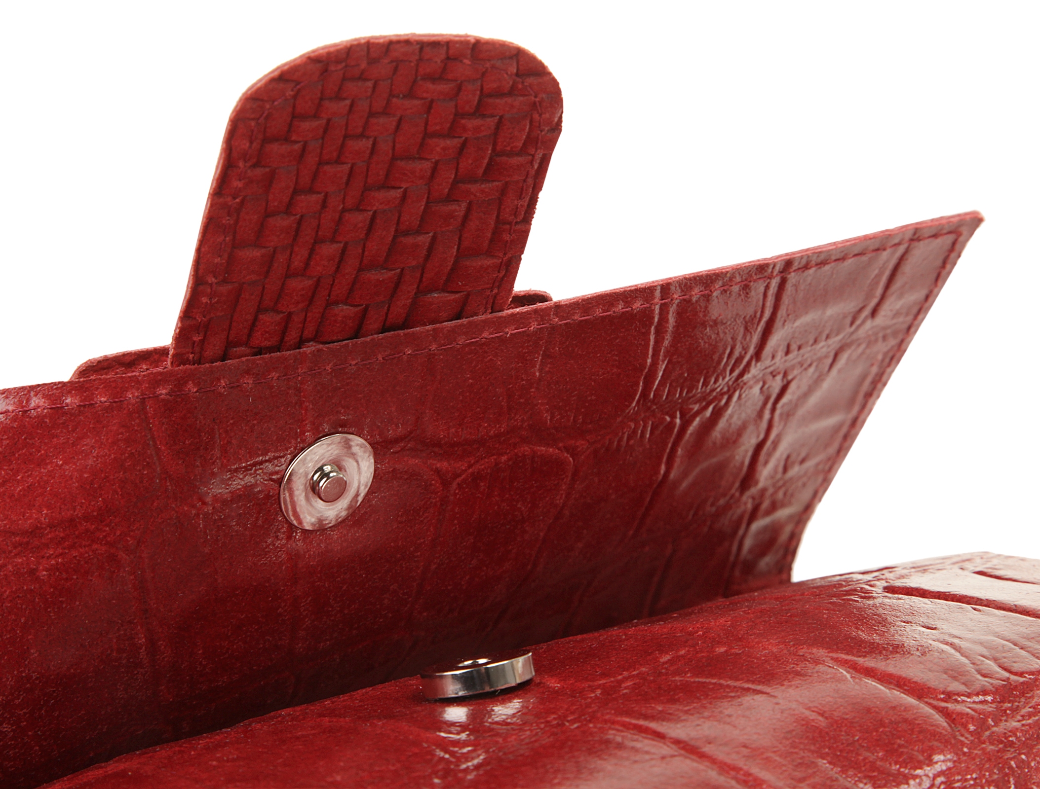 Cluty Abendtasche echt Leder, Made in Italy