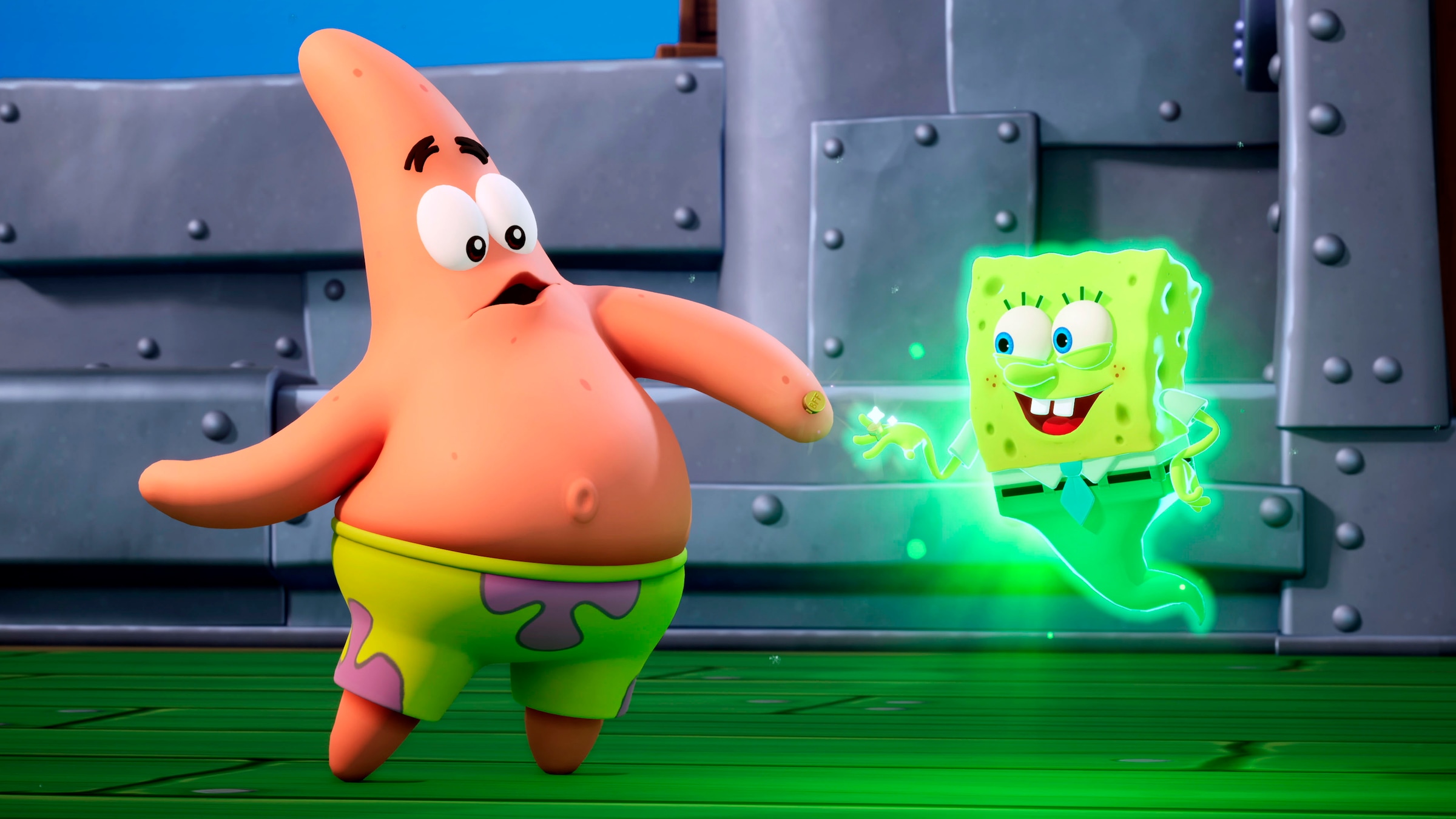 THQ Nordic Logiciel de jeu »SpongeBob Schwammkopf: Giganten der Gezeiten« Nintendo Switch 2