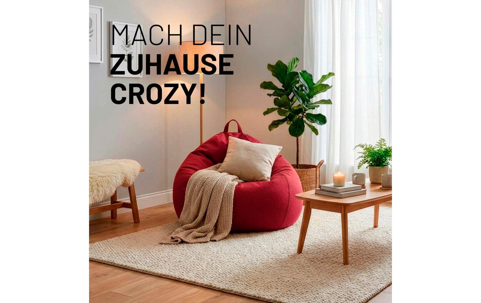 Lumaland Pouf »Lumaland Sitzsack Comfort 120 l «
