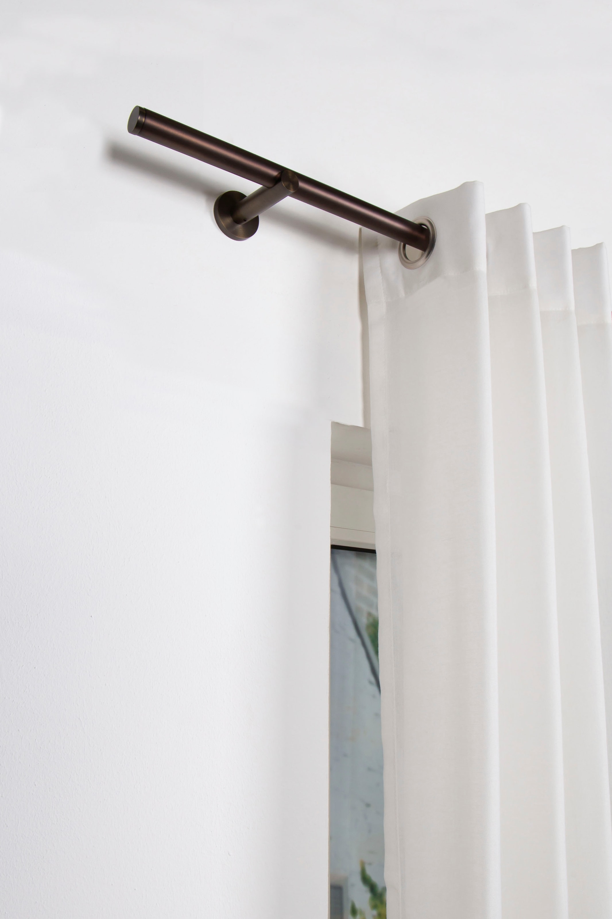 mydeco Tringle à rideaux »Match-Function« Ø 25 mm 1 läufig-läufig Fixmass