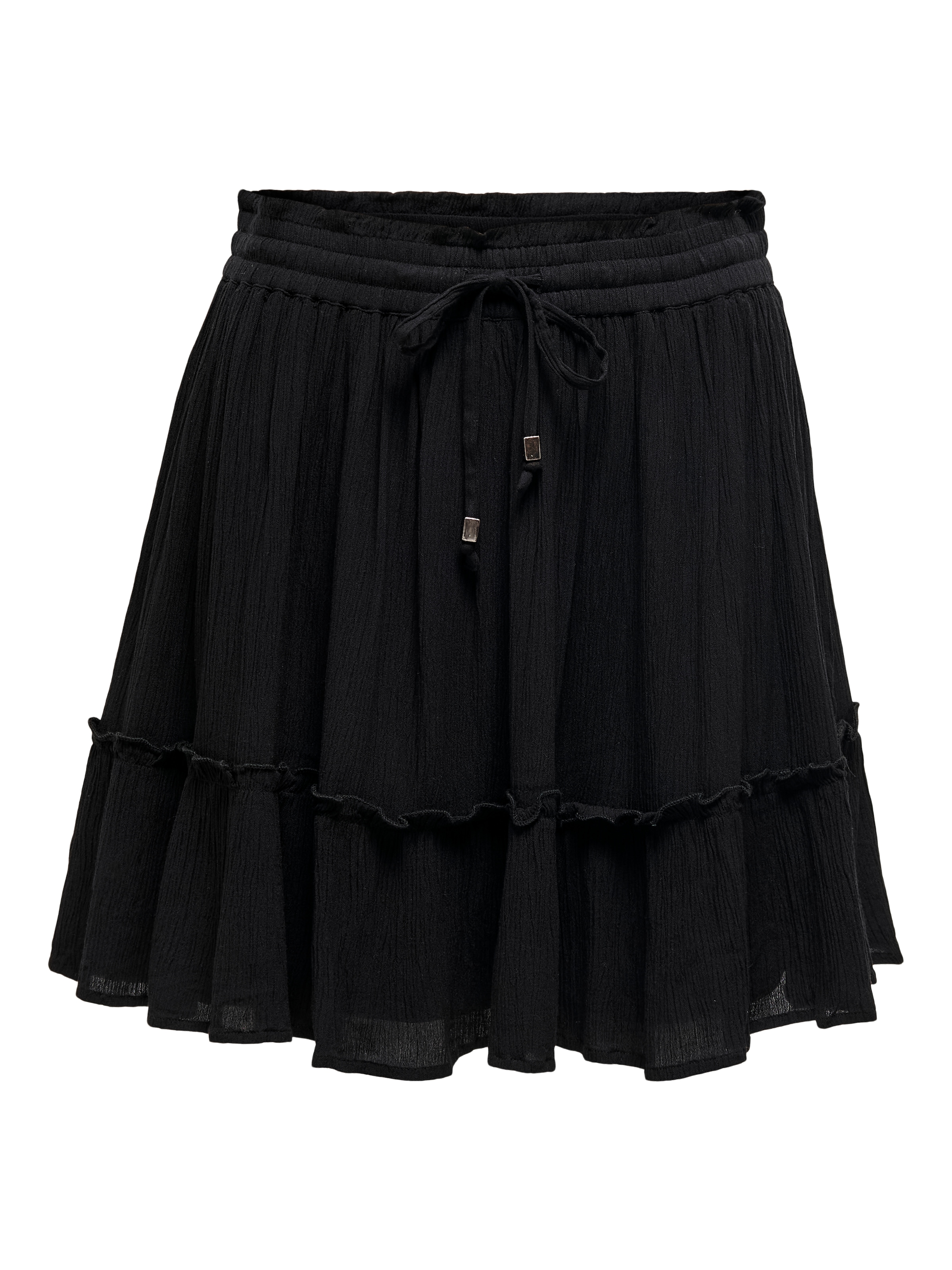 ONLY Minirock »ONLIBIZA LIFE  SHORT SKIRT WVN NOOS«, mit Volant
