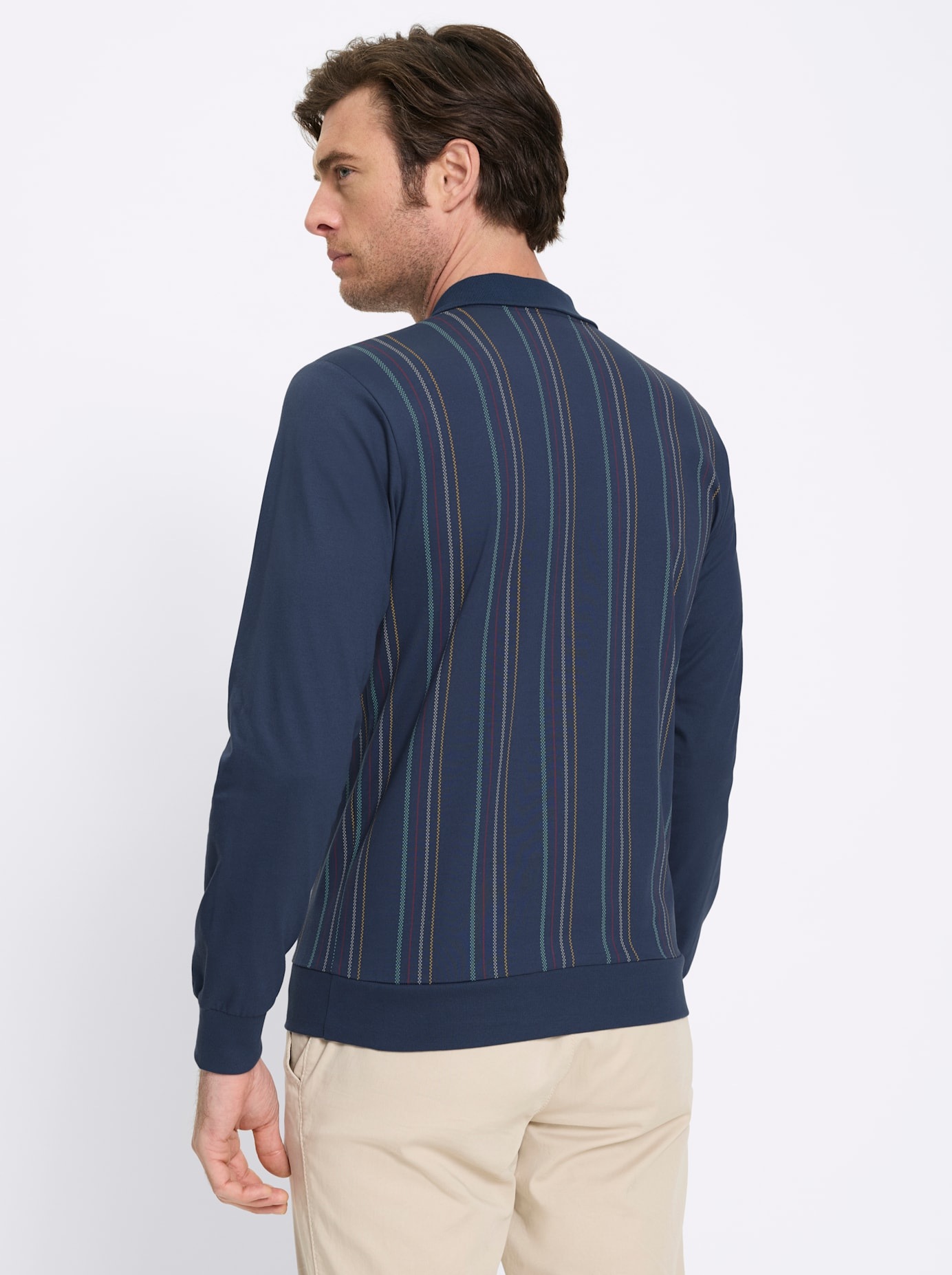 Marco Donati Poloshirt »Langarm-Shirt« 1
