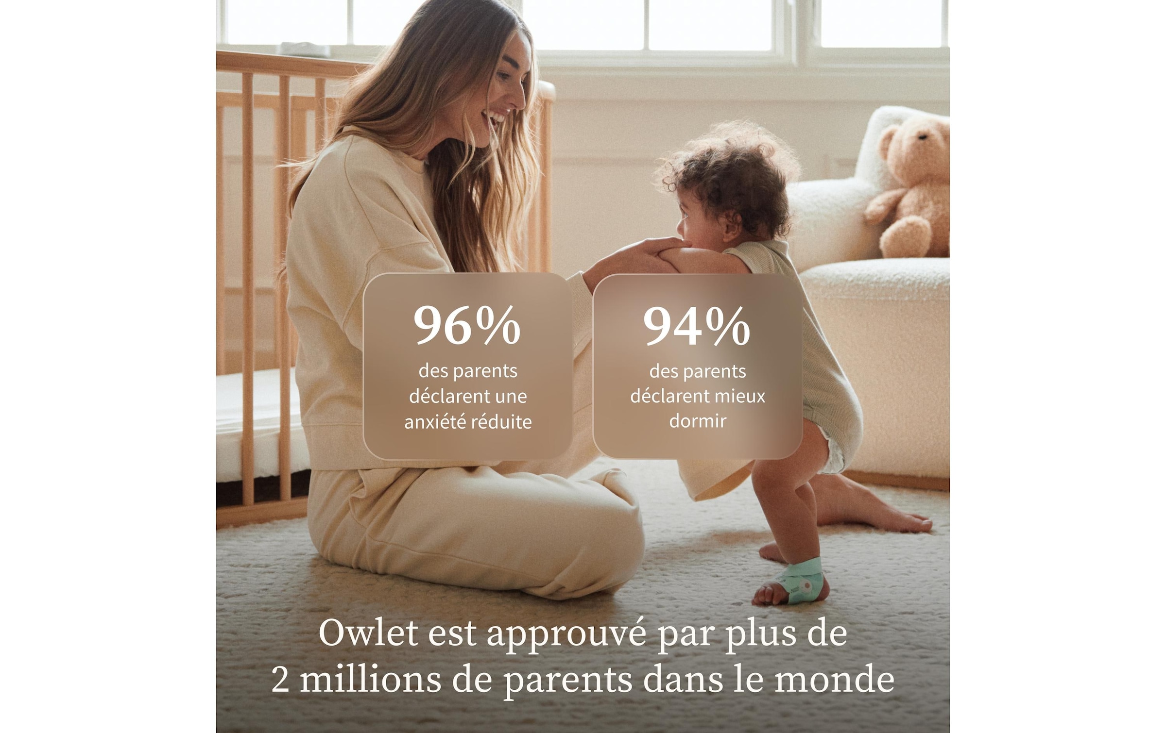   Babyphone vidéo »Owlet Dream Duo 3 Bedtime«