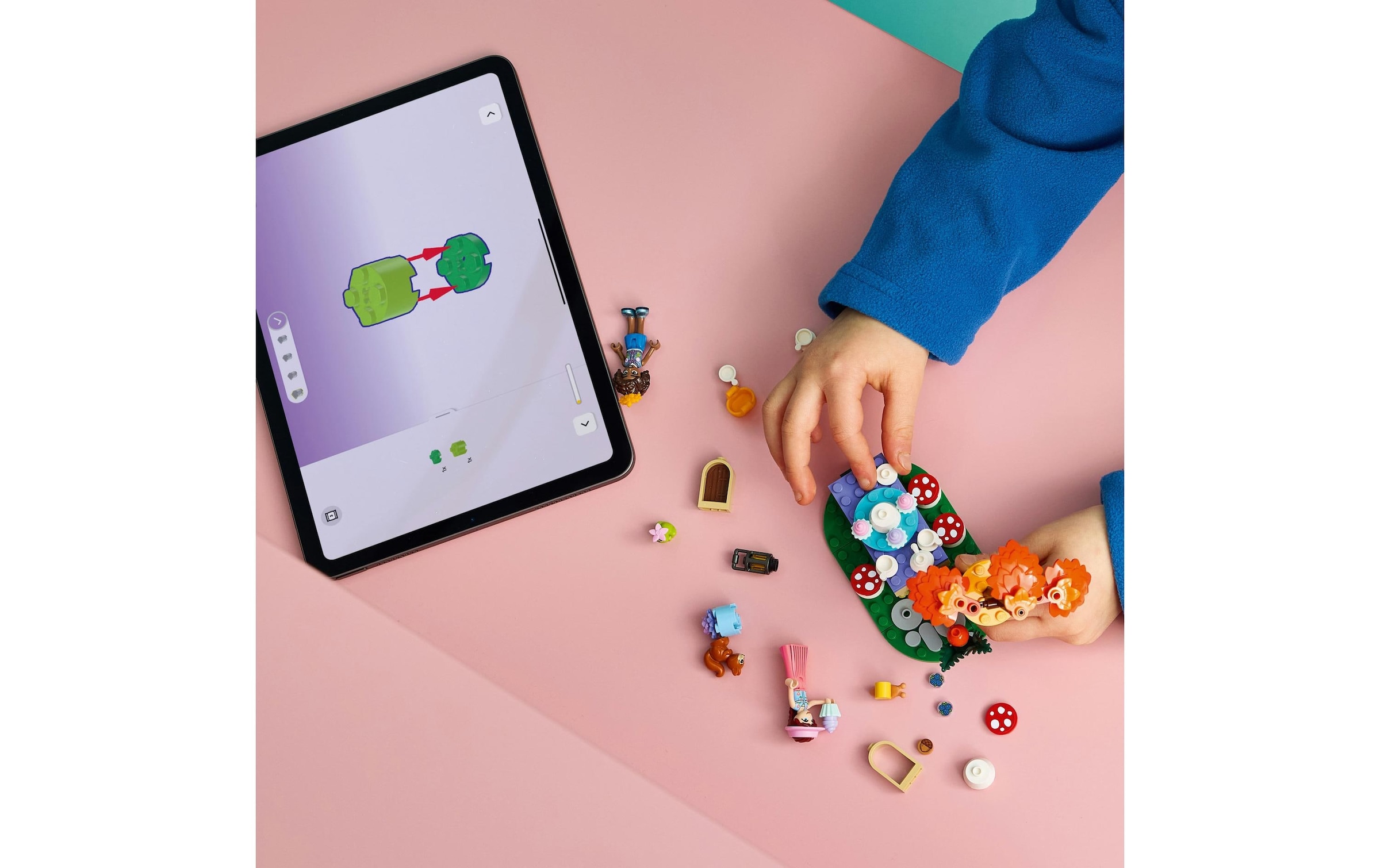 LEGO® Pions de construction »Teeparty im Wald (42690), LEGO Friends« fabriqué en Europe