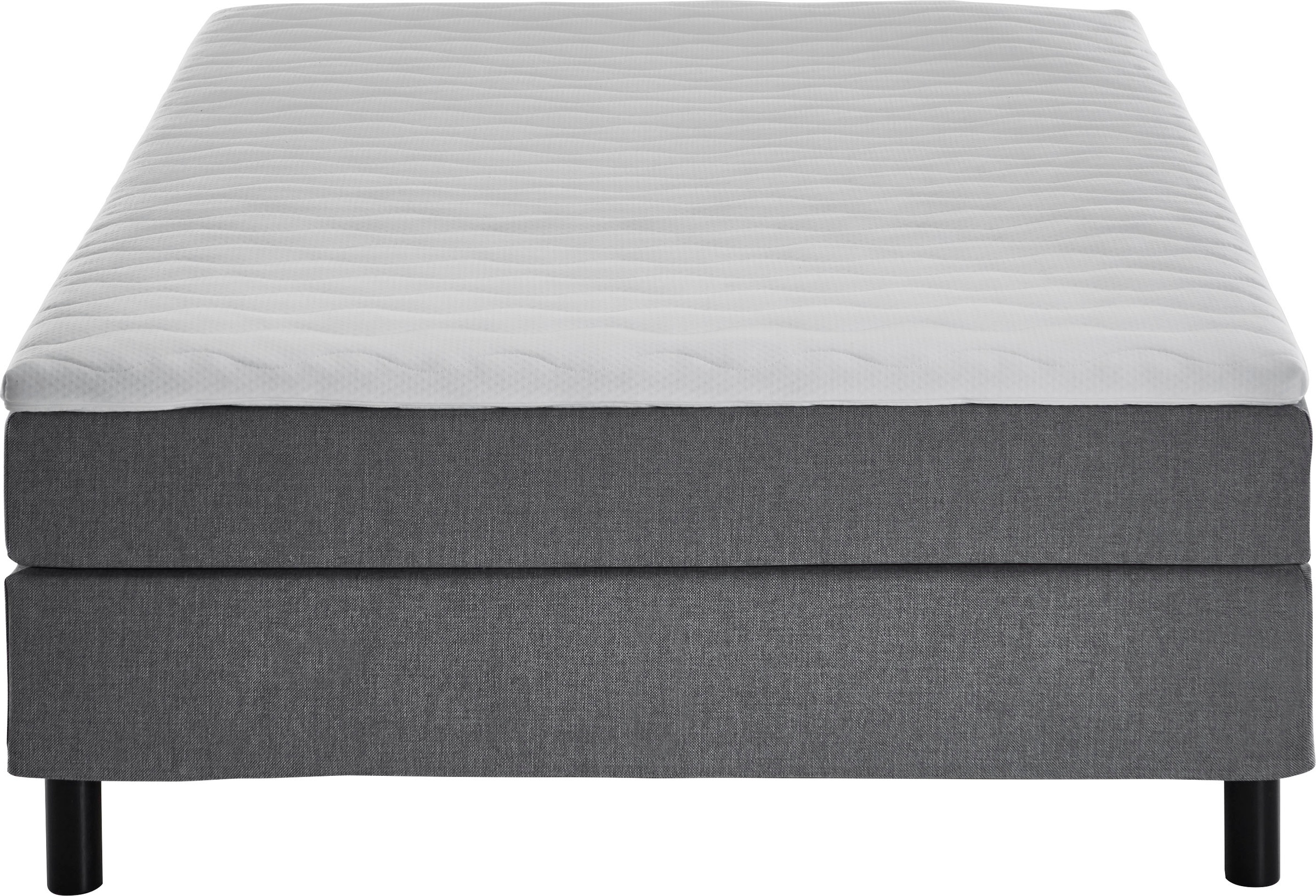 ATLANTIC home collection Boxbett »Happy« ohne Kopfteil, mit Topper, wahlweise mit oder ohne Bettwaren