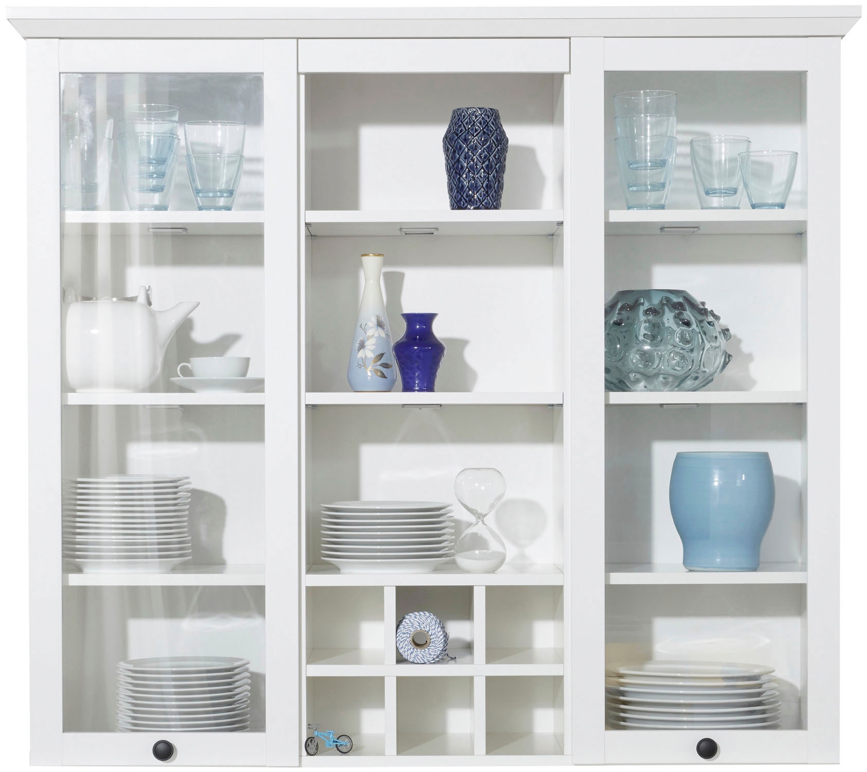 Home affaire Support pour buffet »Örebro« 1 cuis tlg. Buffetaufsatz mit 2 Türen & 9 Fächern - (B/T/H) 119/36/106 cm