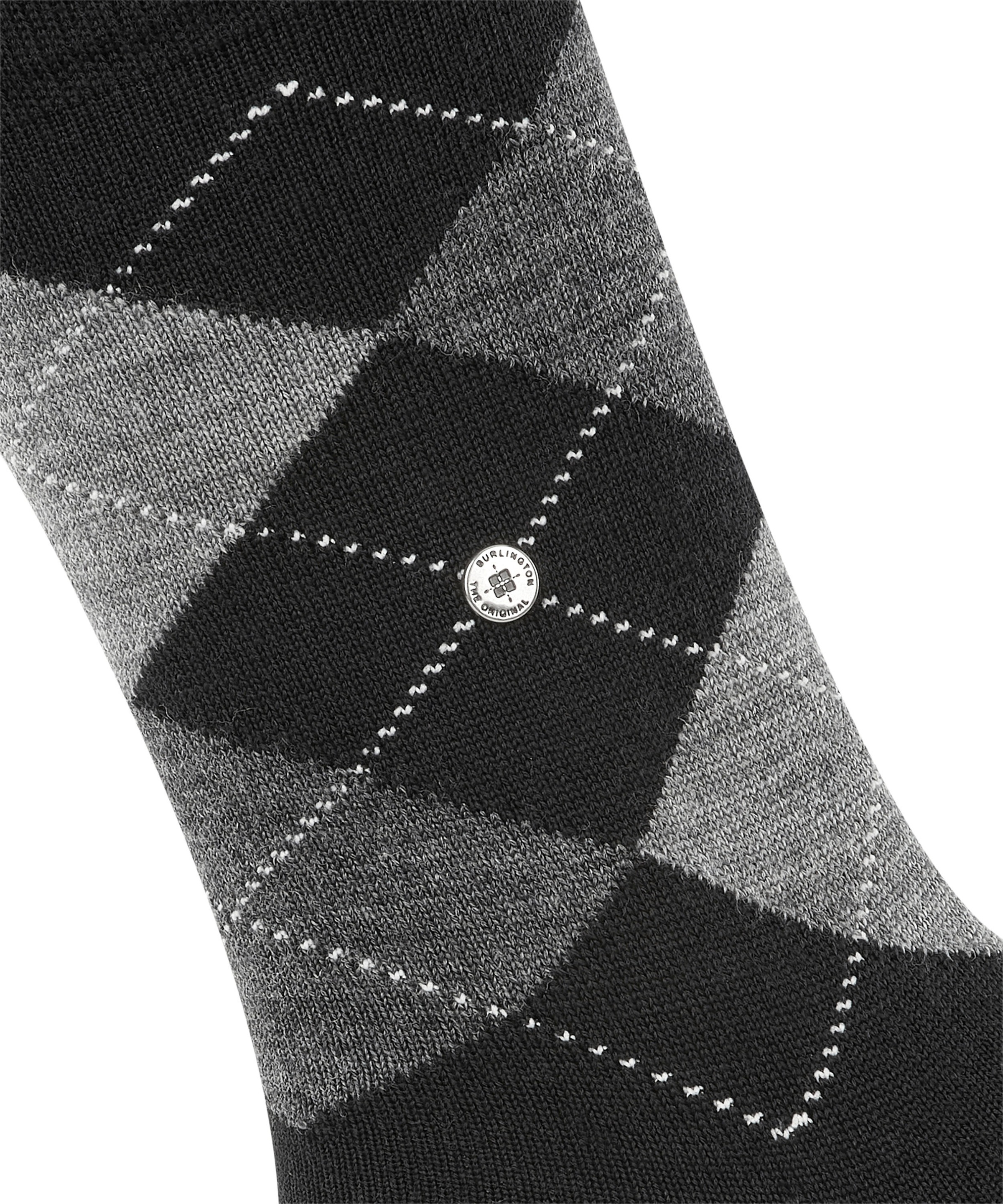 Burlington Chaussettes »Marylebone« taille unique 36-41, mélange de laine chaud, motif argyle