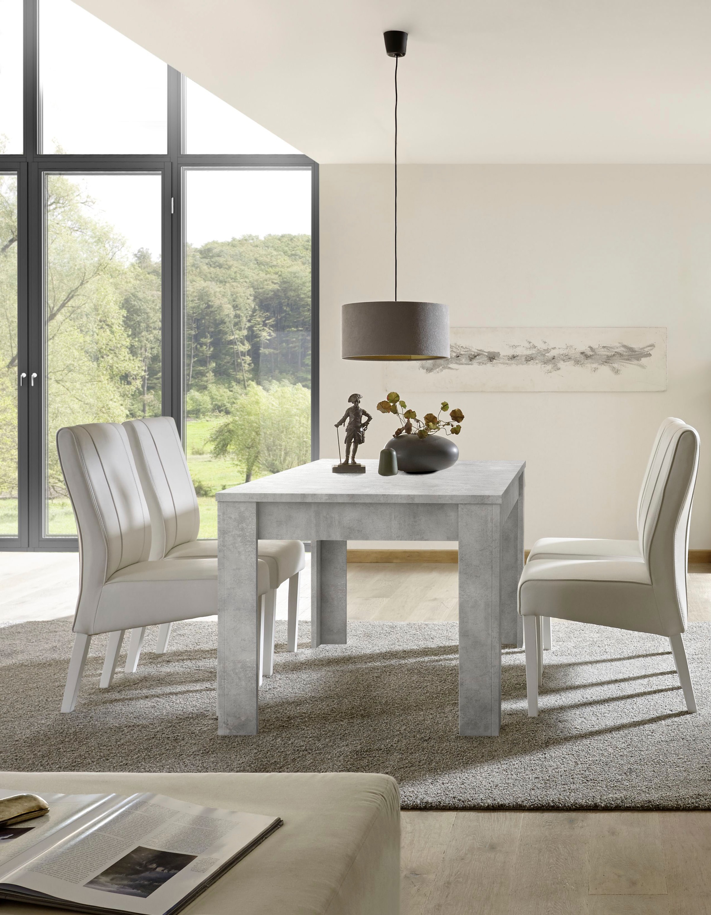 Home affaire Esstisch »Dama 180 x 90 cm, Küchentisch, Esszimmertisch,« rechteckig, Tischplattenstärke 22 mm, verschiedene Farben