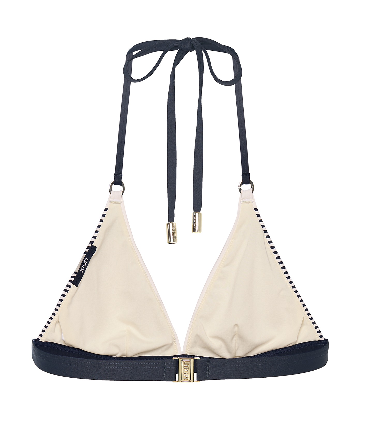 JOOP! Triangel-Bikini-Top »Stripes«, Träger zum Binden, Streifen-Design