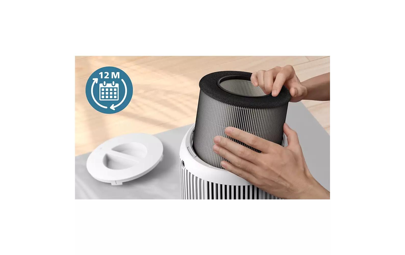 Philips Luftreiniger »PureProtect Mini 900 Series, Luftreinigungsrate 250 m³/h« für 65 qm Räume 2-Schichten-HEPA-Filtersystem, leise, AC0920/10