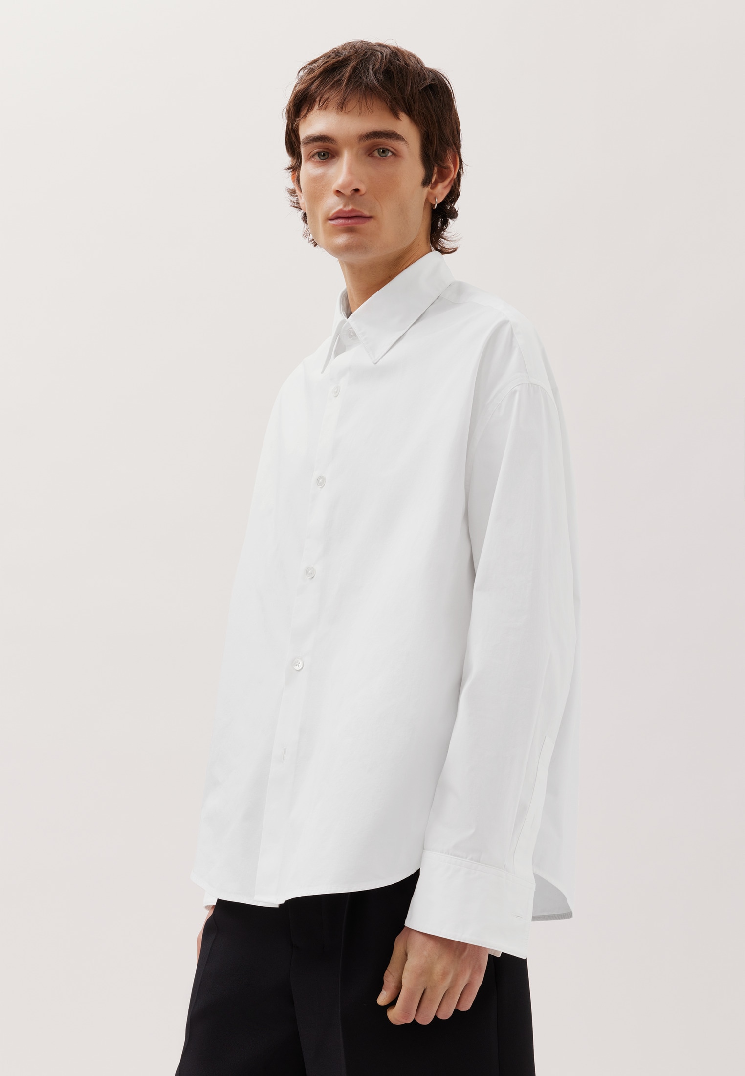 studio seidensticker Chemise d'affaires Oversized 1/1 Kentkragen Uni