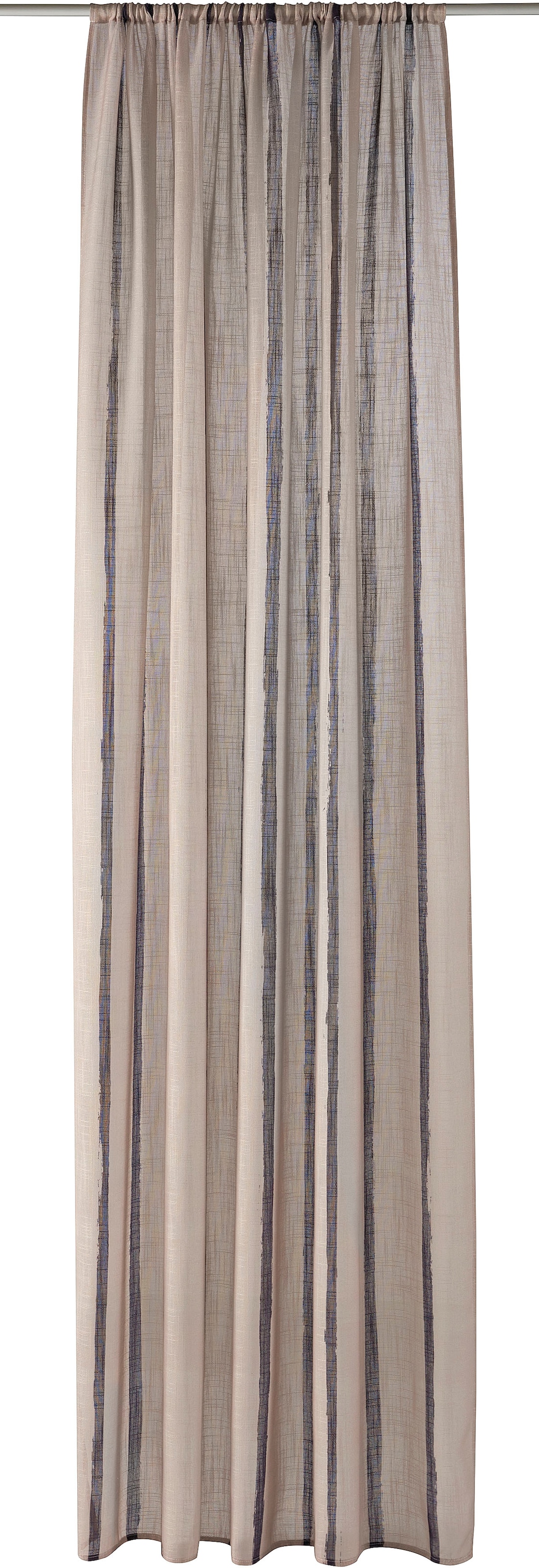 LeGer Home by Lena Gercke Gardine »Zayla« Stangendurchzug 1 Stk. tlg. Stangendurchzug, Halbtransparent, Pflegeleicht, leichtes Material